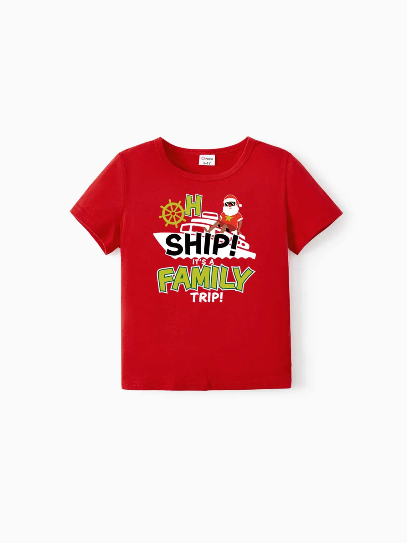 

Christmas Matching Family Outfits Family Trip Santa Taking Cruise Tee