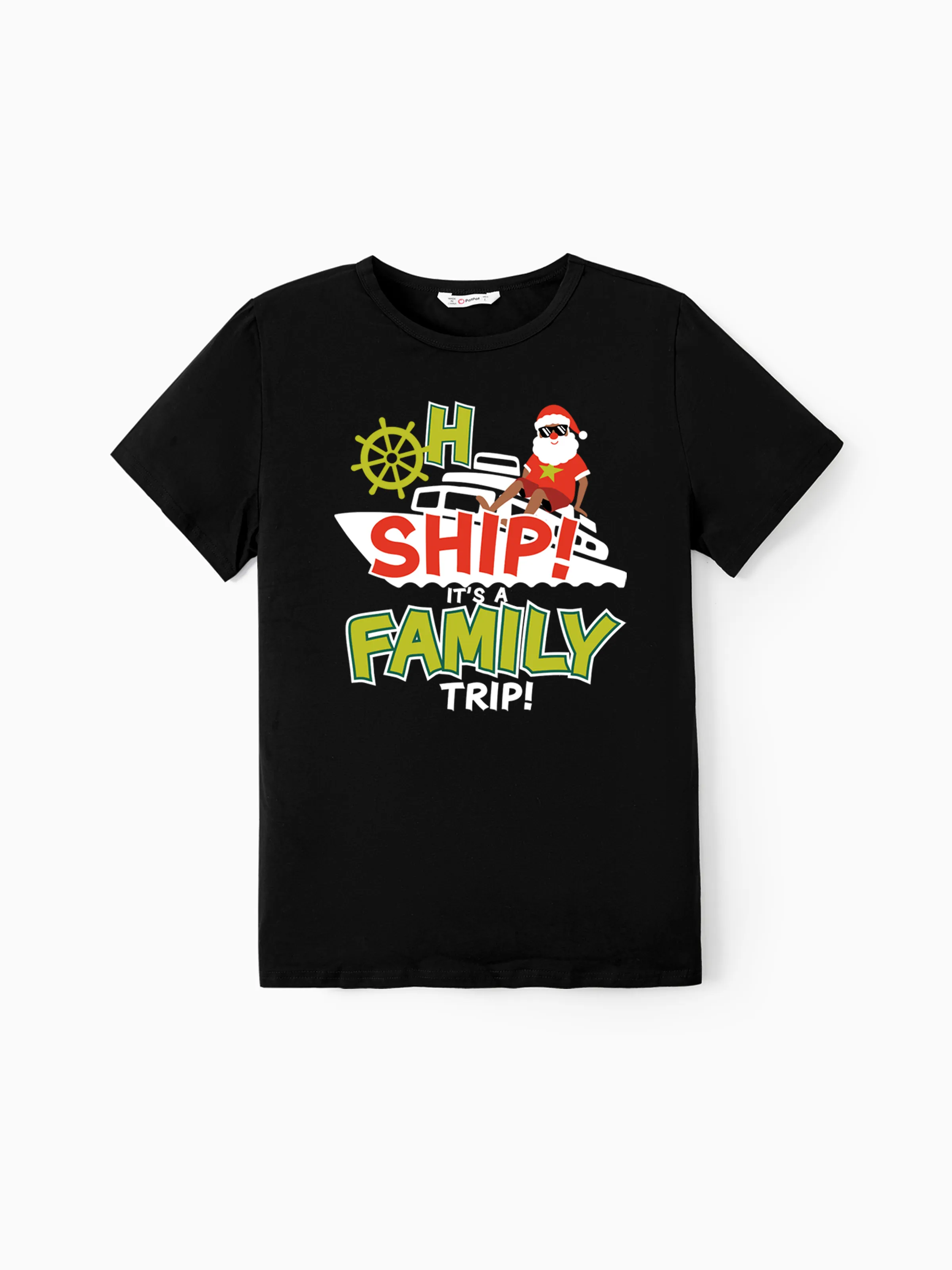 

Christmas Matching Family Outfits Family Trip Santa Taking Cruise Tee