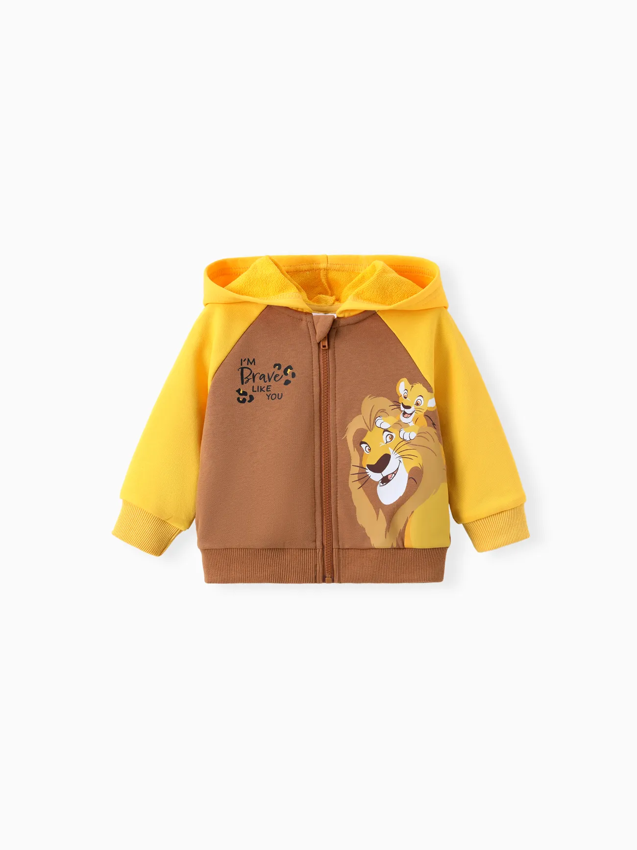 

Disney Lion King Baby/Toddler Boy 1pc Cotton Character Pattern Hooded Jacket