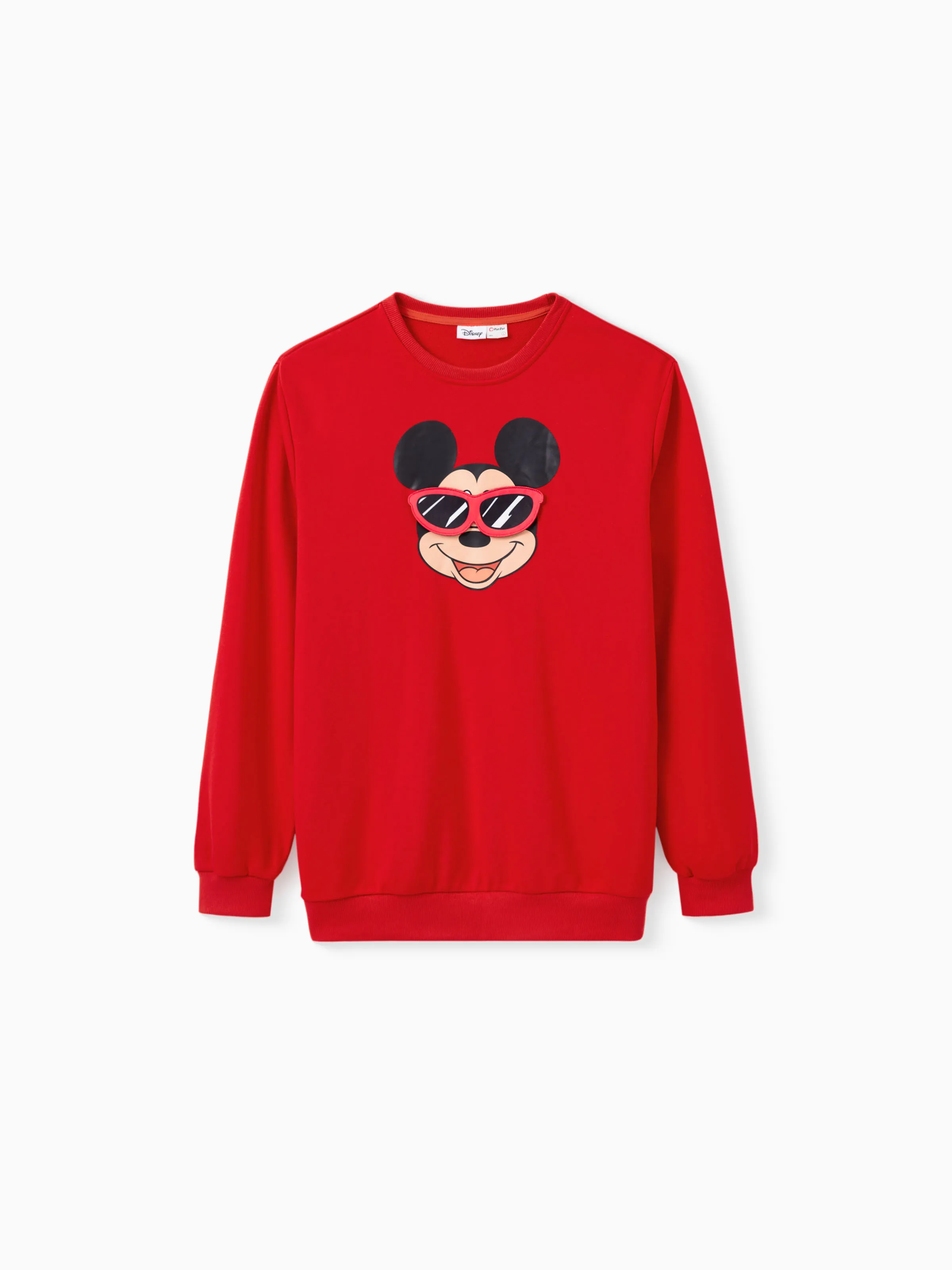 

Disney Mickey and Friends Family matching 1pc 3D Sunglass Applique Long-sleeve Top