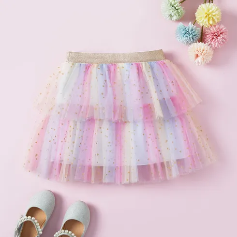 Go-Glow Light Up Colorful Skirt with Star Glitter Including Controller (Built-In Battery) Multi-color big image 13