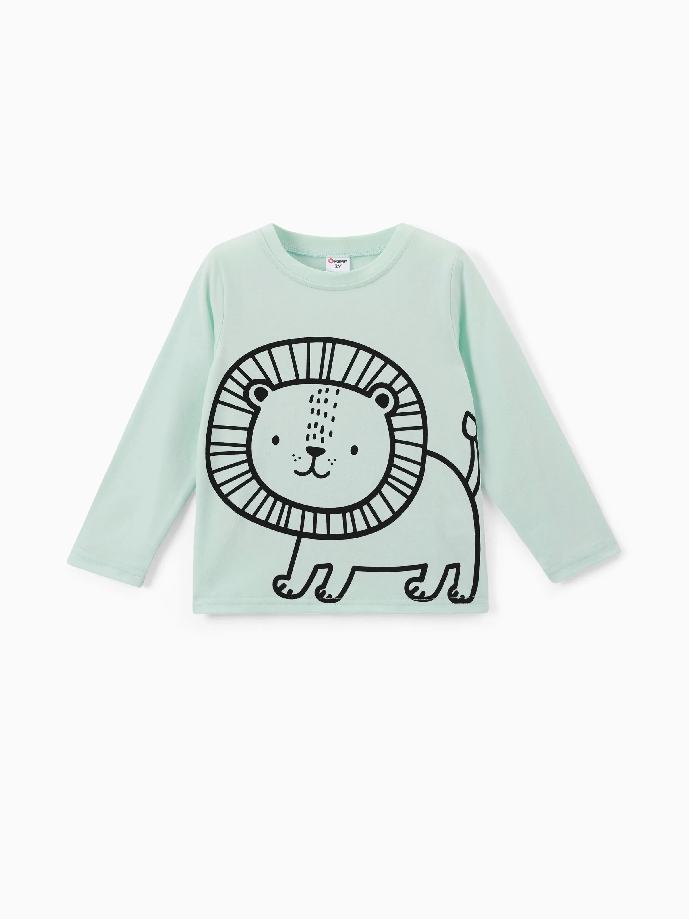 

Toddler Boy/Girl Animal-inspired Long Sleeve Tee