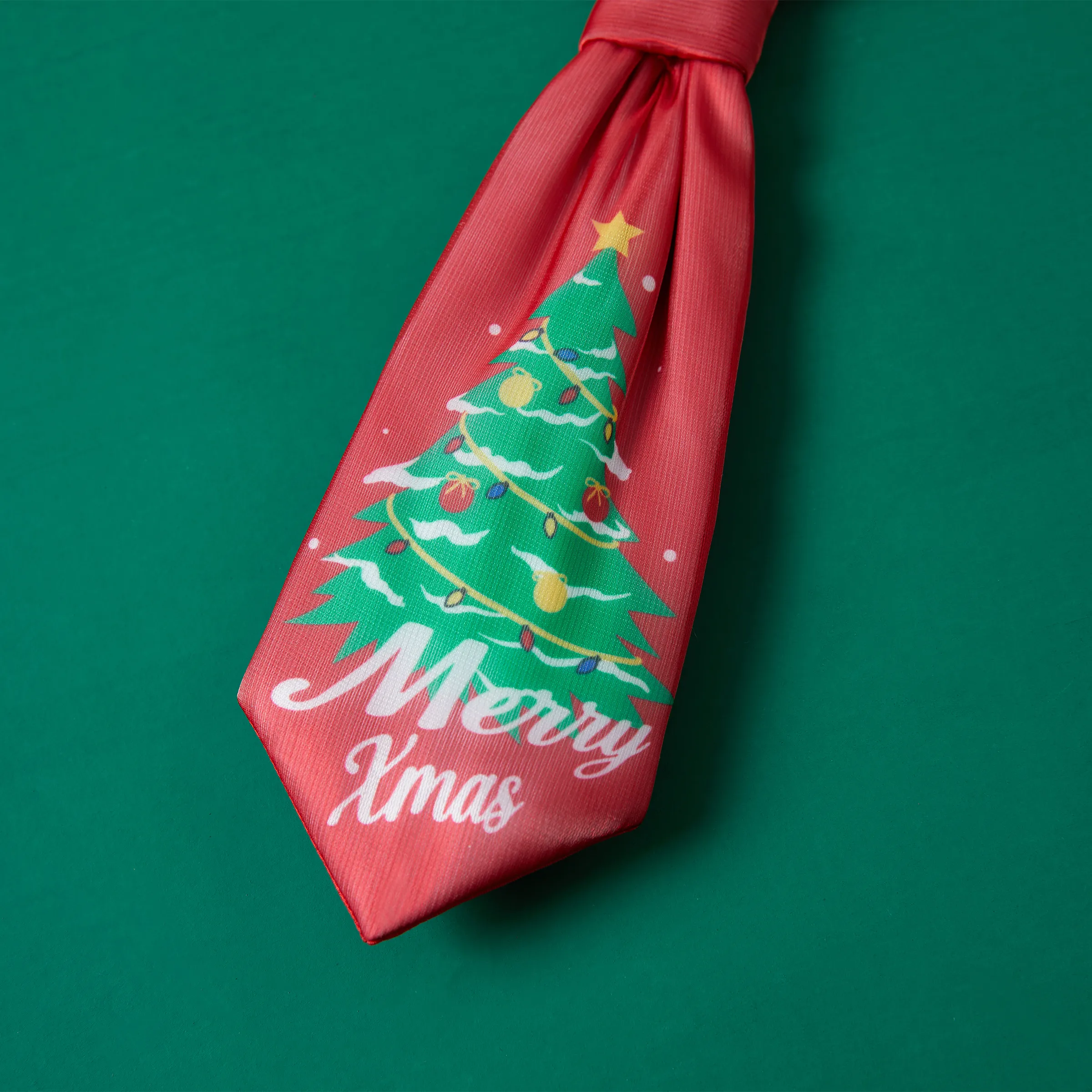 Go-Glow Christmas Light Up Necktie with Christmas Tree Pattern Including Controller (Built-In Battery) undefined big image 9