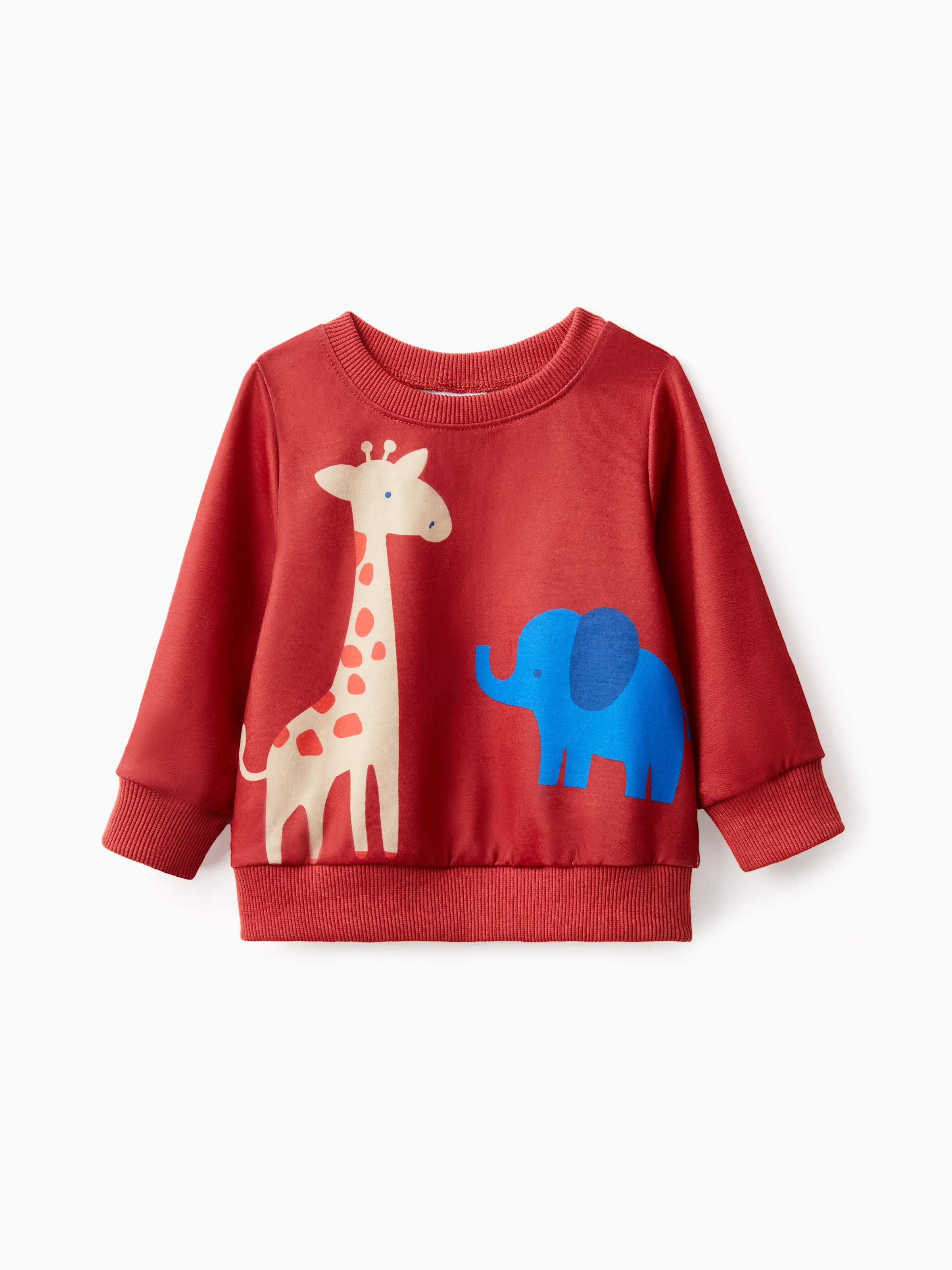 

Baby Boy Animal Pattern Sweatshirt