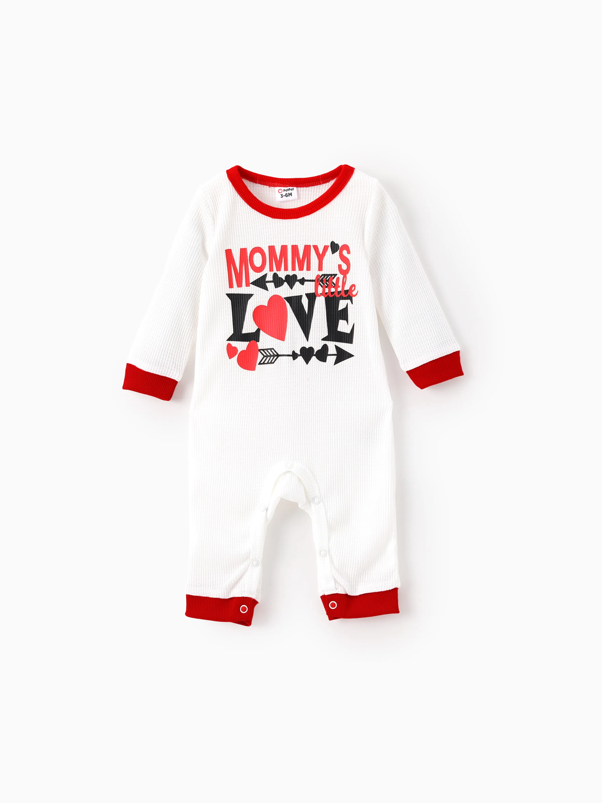 

Baby Girl/Boy Valentine's Day Casual Jumpsuit