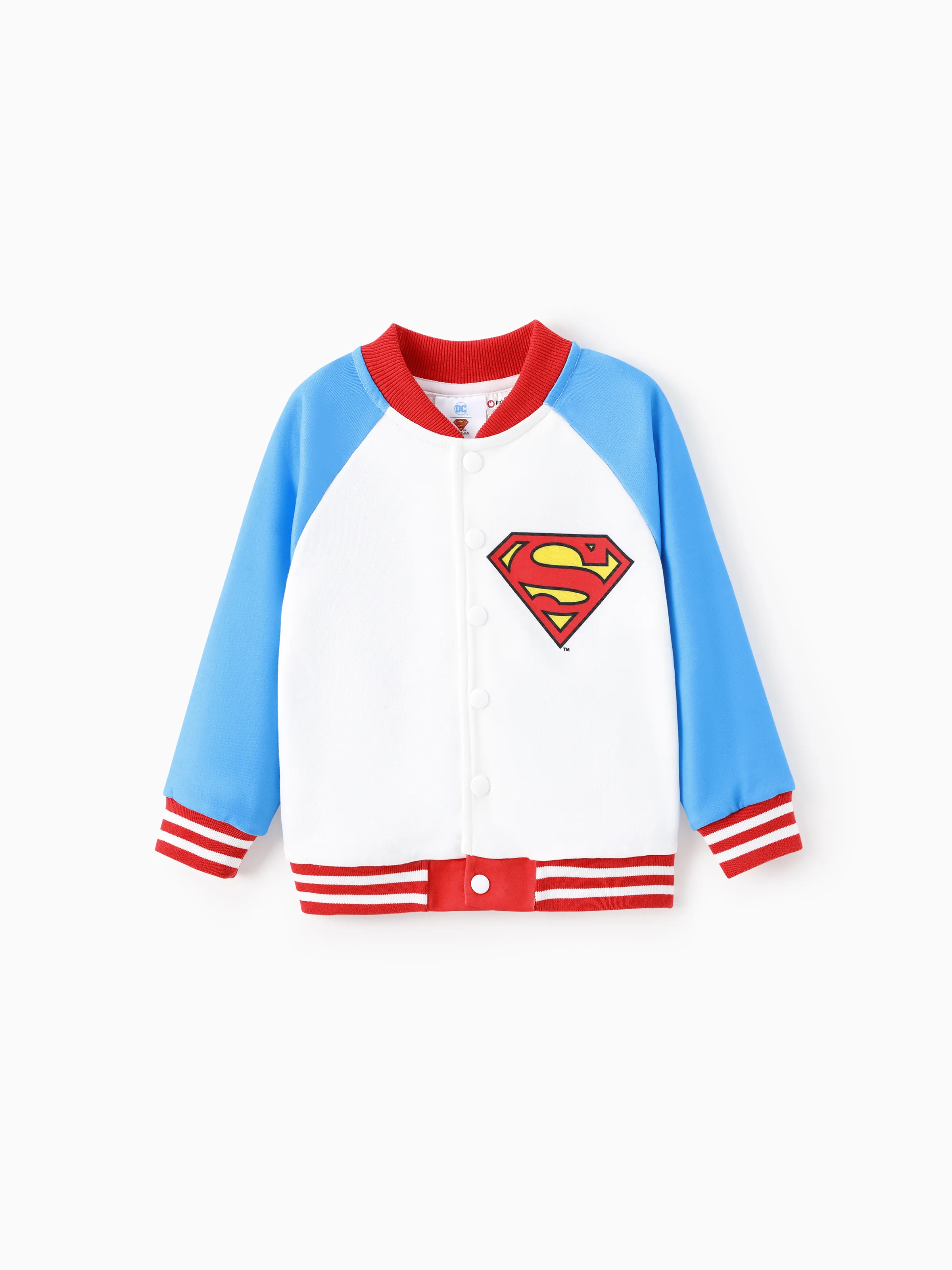 

Justice League Toddler/Kid Batman/Superman /Wonder Woman Colorblock Jacket