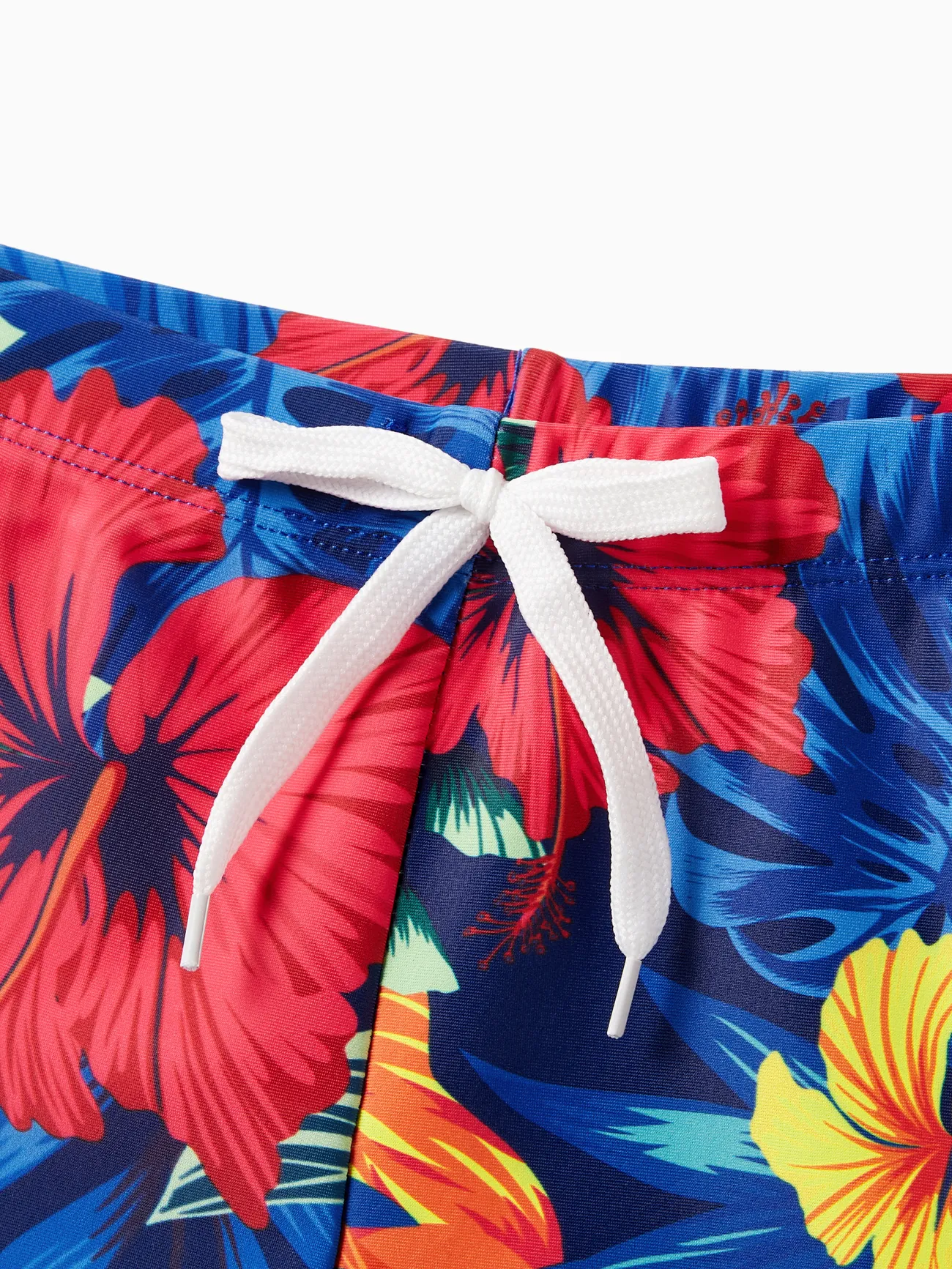 Boy - Matching Swimsuits for Couple and Family - Plants Two-piece Swimsuit & Swim Trunks Shorts (Medium Thickness) - ColorBlock - image 16