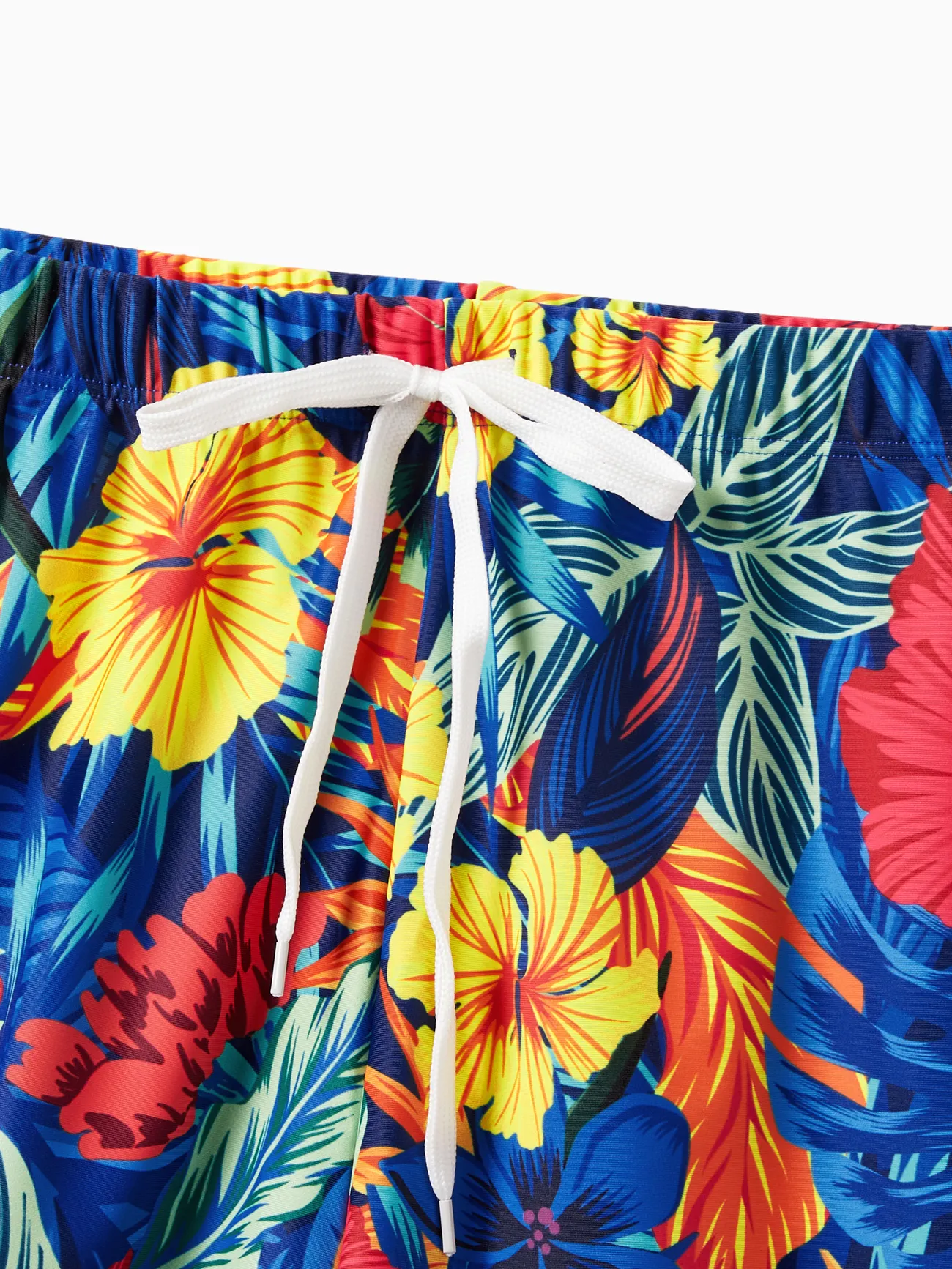Men - Matching Swimsuits for Couple and Family - Plants Two-piece Swimsuit & Swim Trunks Shorts (Medium Thickness) - ColorBlock - image 21