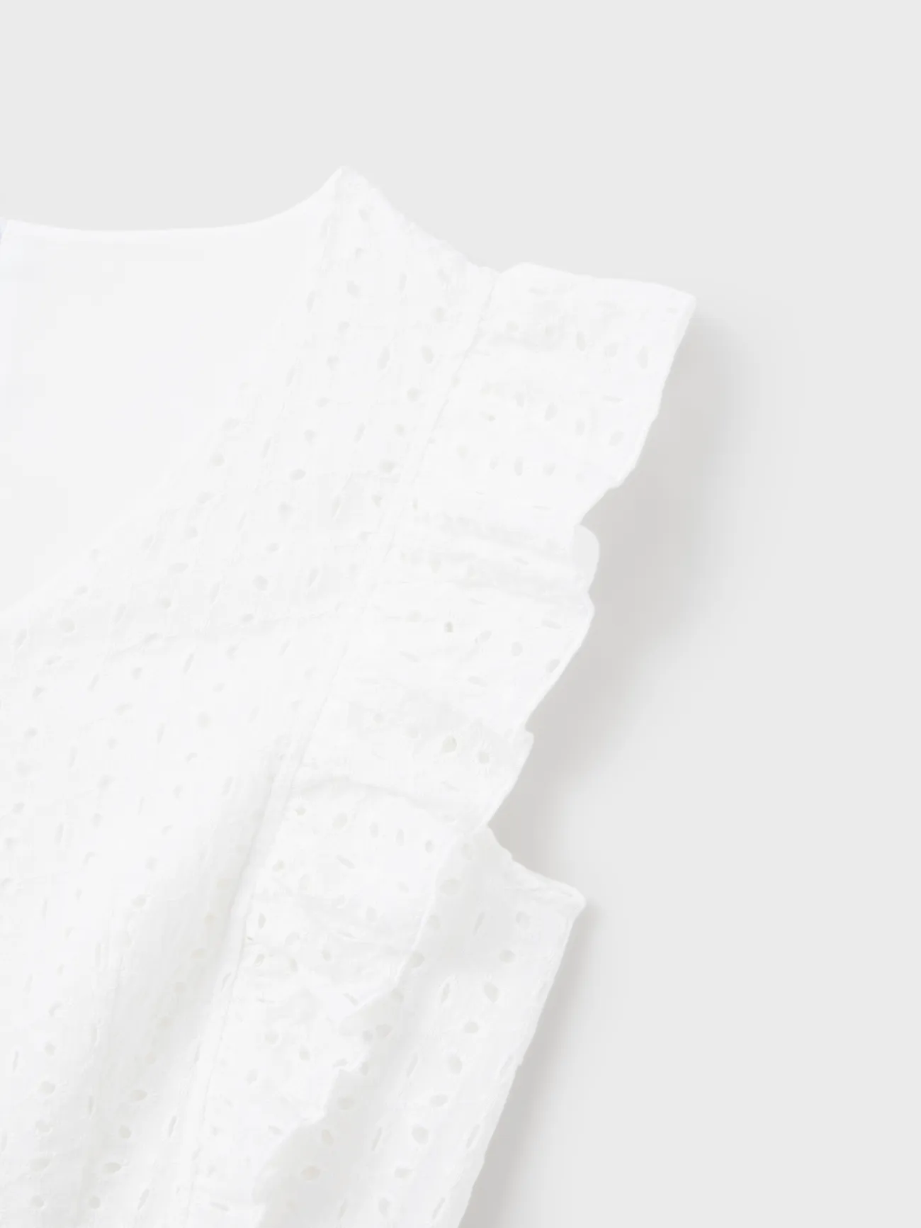 Women - Cotton Embroidered A-Line Dress, Matching Mommy and Me Dresses - White - image 6