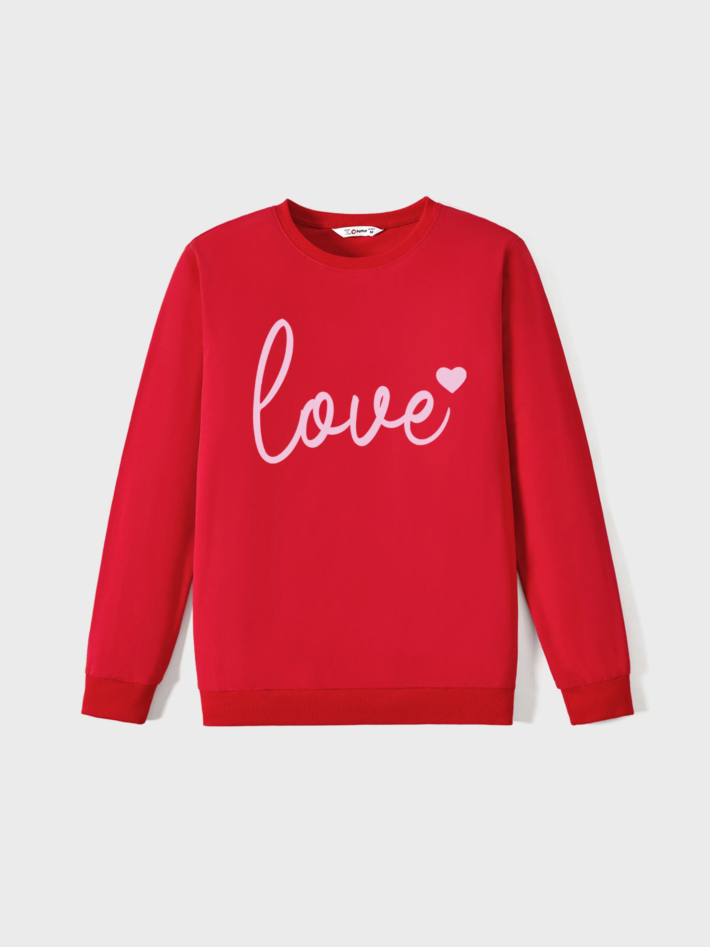 

Valentine's Day Letter Long-sleeve Tops for Mommy and Me