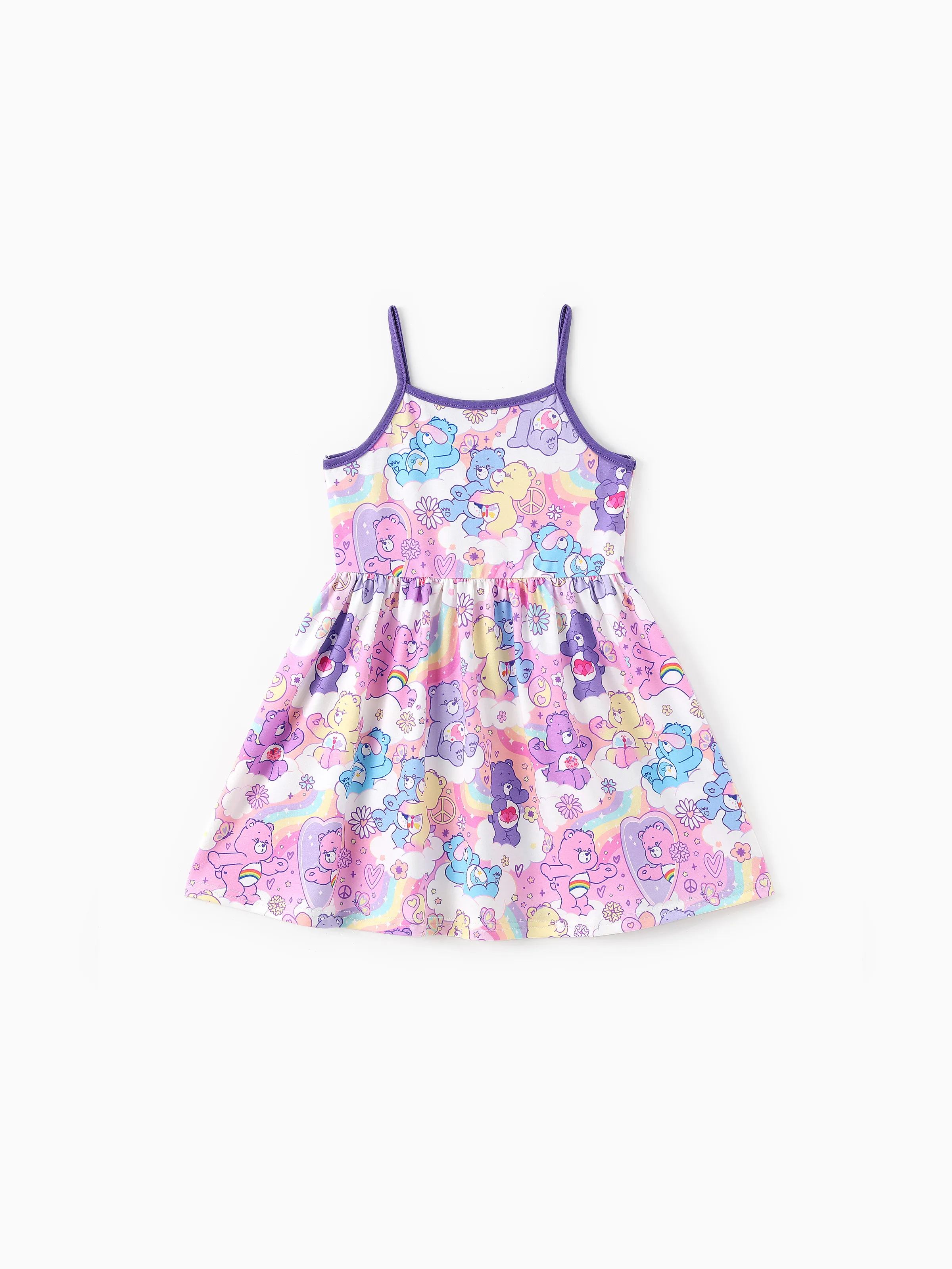 Care Bears Baby/Toddler Girl Naia™ Striped or Allover Print Cami Dress