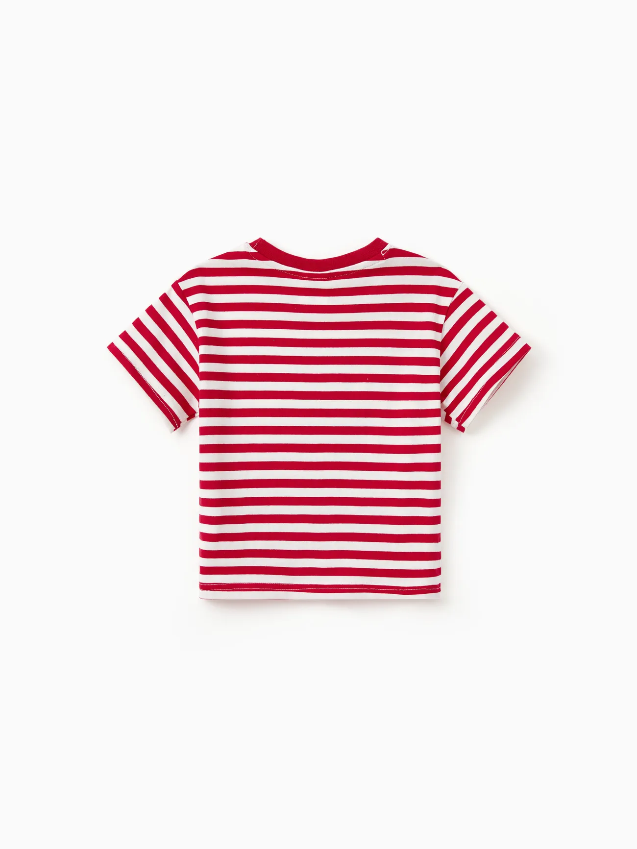 Kids - The Smurfs Family matching 1pc Cotton Valentine's Day Stripe Top/Jumpsuit - Red - image 11