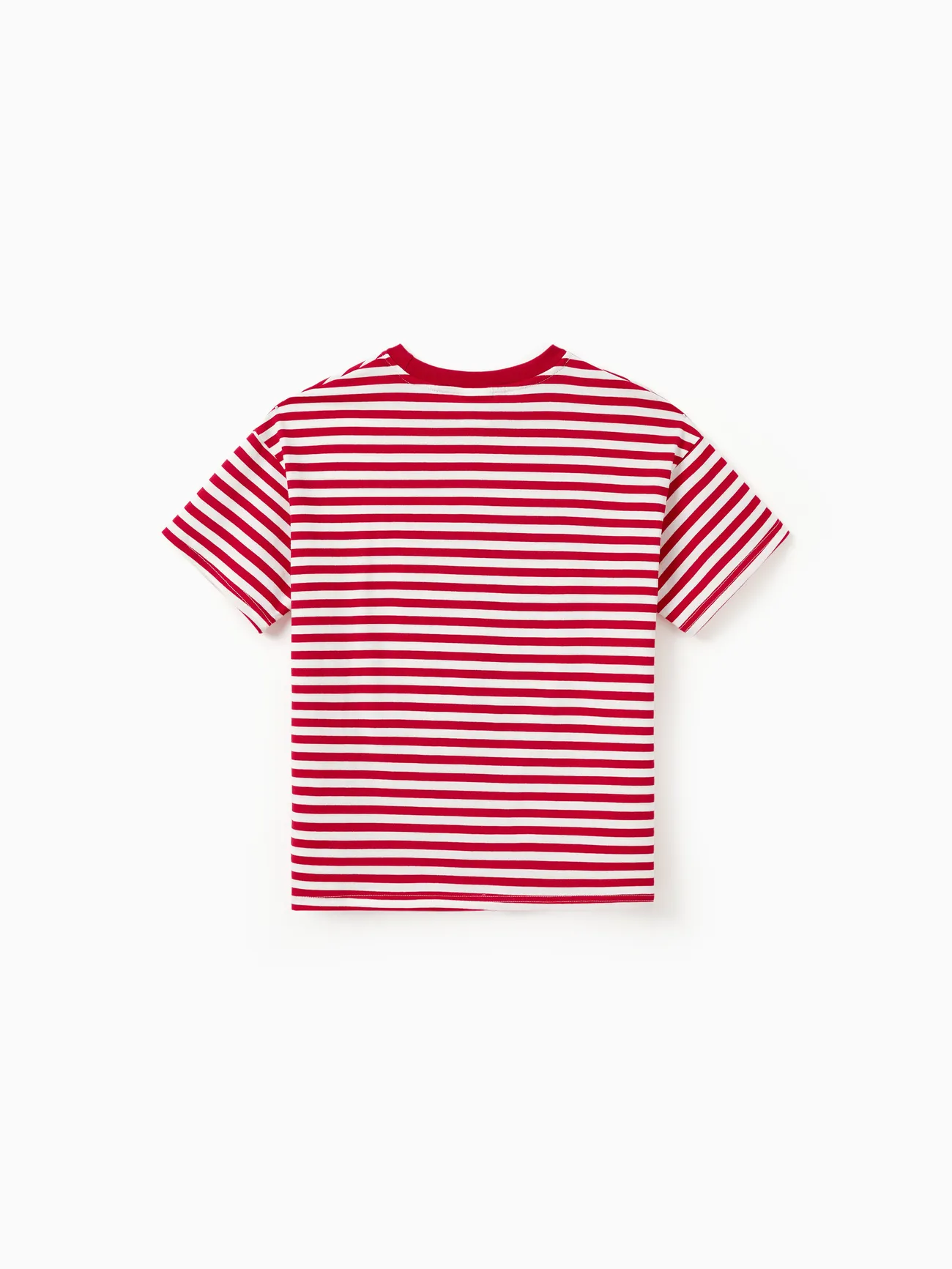 Women - The Smurfs Family matching 1pc Cotton Valentine's Day Stripe Top/Jumpsuit - Red - image 5