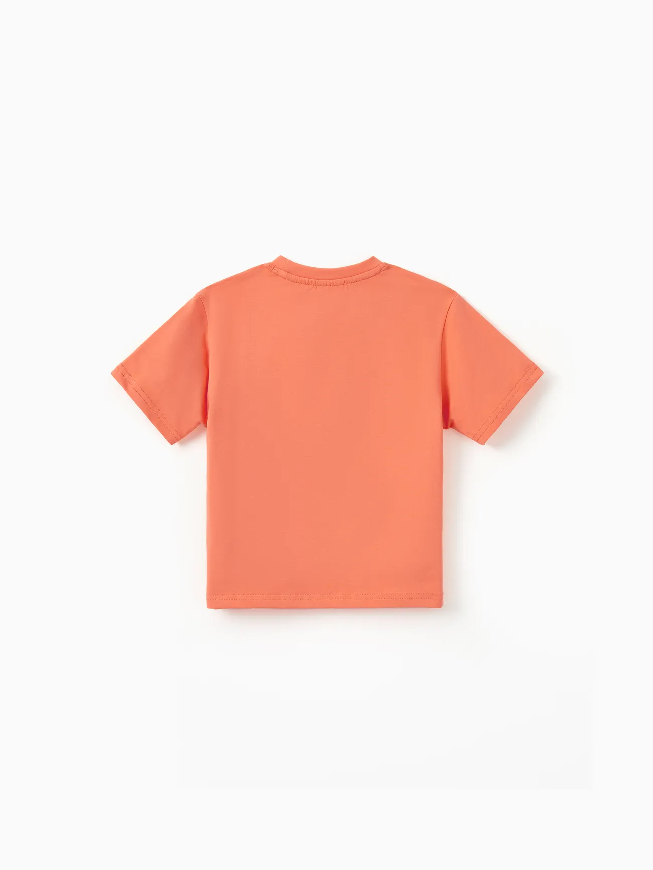 Kids - Disney Stitch Family matching 1pc Stitch Character Not Today Print Cotton Short-sleeve T-shirt or Romper - Orange - image 8