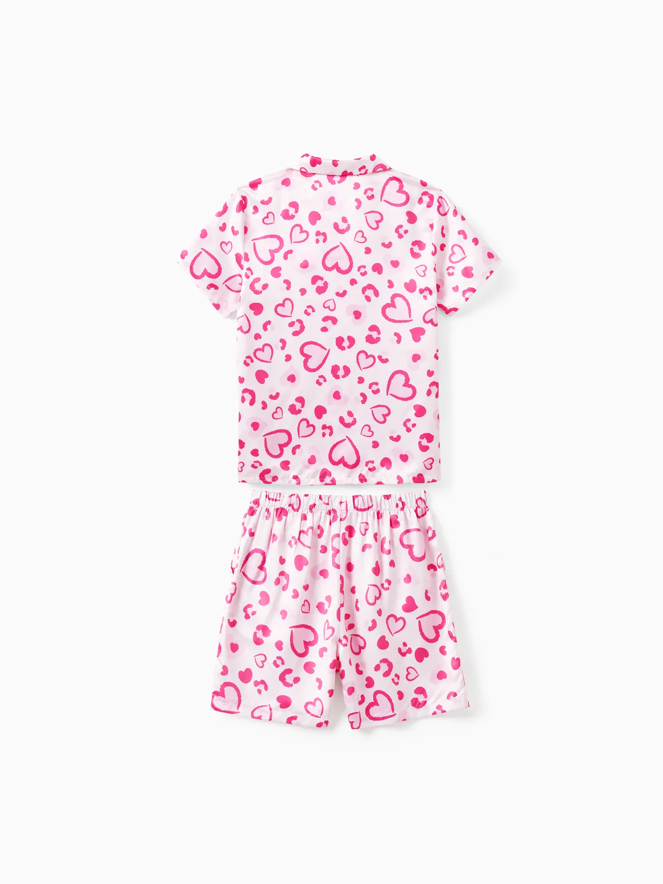 Mujer - Día de San Valentín Mami y yo Conjuntos combinados para familia Pijamas (Flame Resistant) - Rosado - image 3