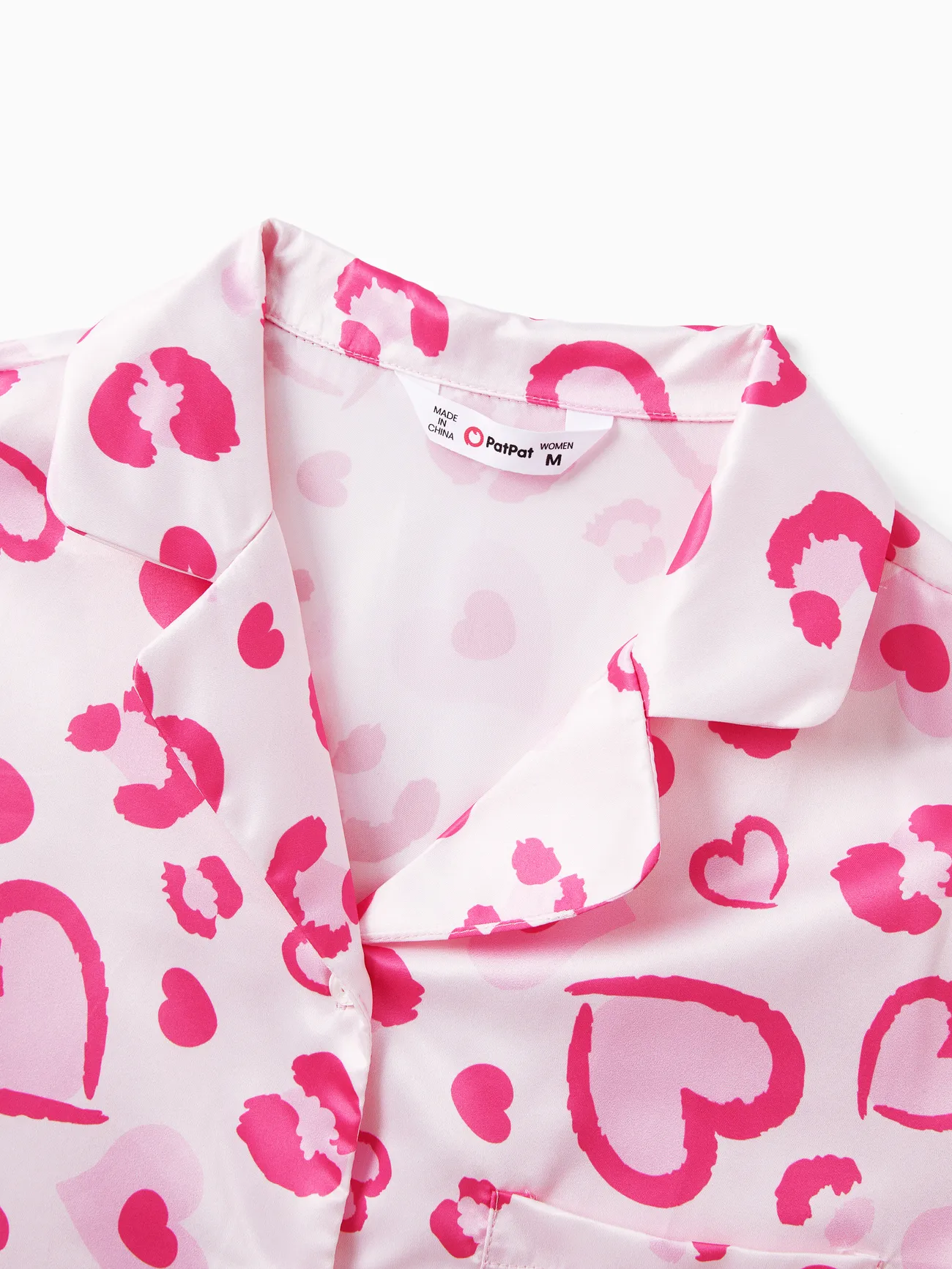 Mujer - Día de San Valentín Mami y yo Conjuntos combinados para familia Pijamas (Flame Resistant) - Rosado - image 4