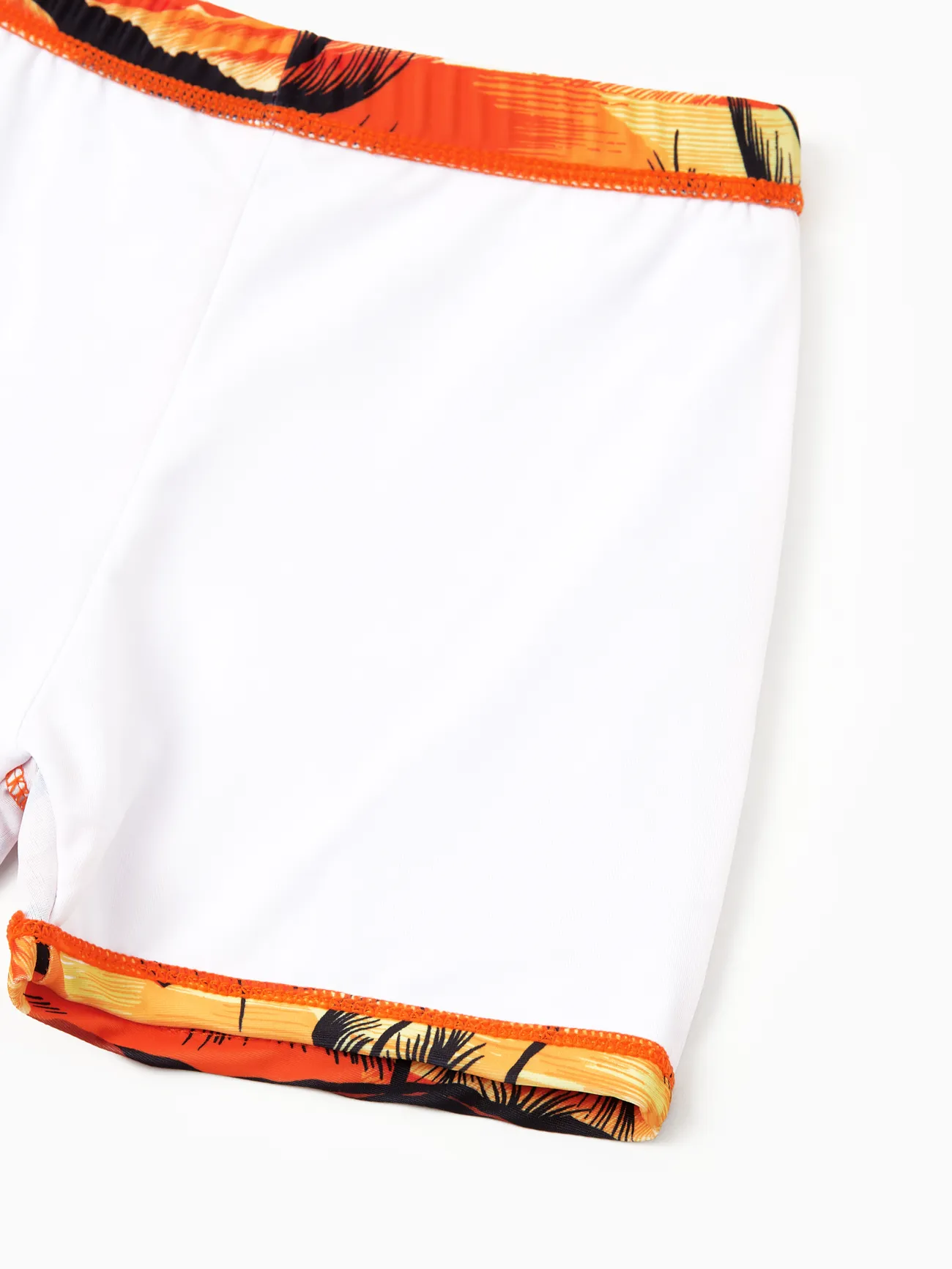 Boy - Tropical Hawaiian Swimsuits for Family Matching Swimwear - Orange - image 15