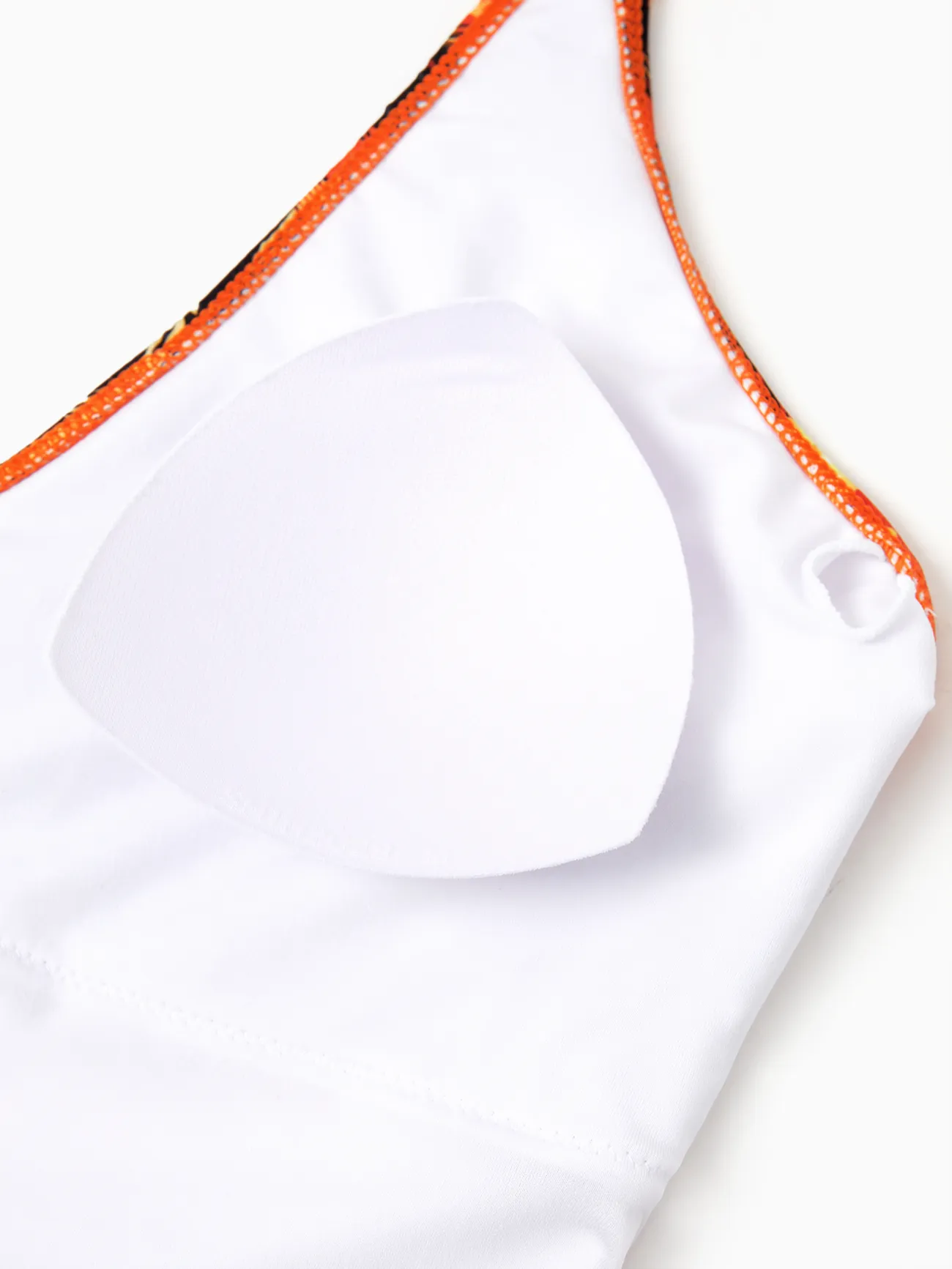 Women - Tropical Hawaiian Swimsuits for Family Matching Swimwear - Orange - image 5