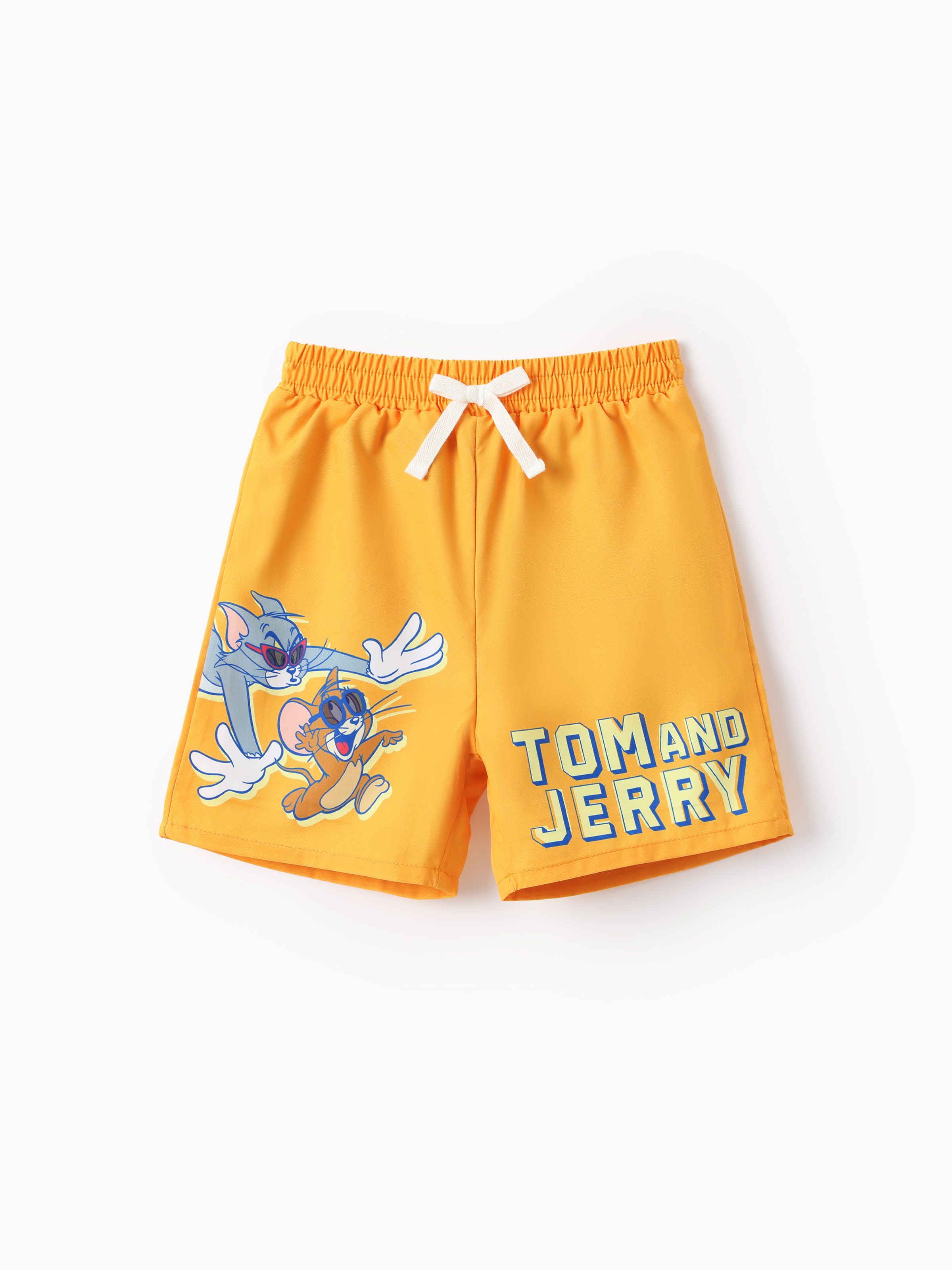 Tom and Jerry 幼兒男孩 1 件套 Character Print UPF50+ 泳褲