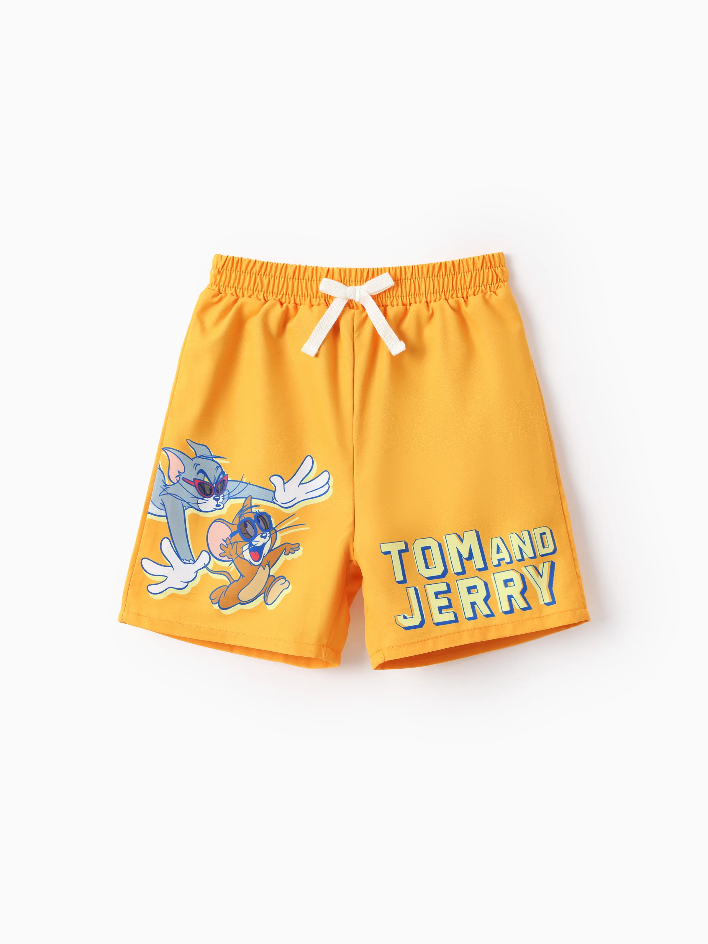 

Tom and Jerry Toddler Boy 1pc Character Print UPF50+ Sunproof Swimming Trunks