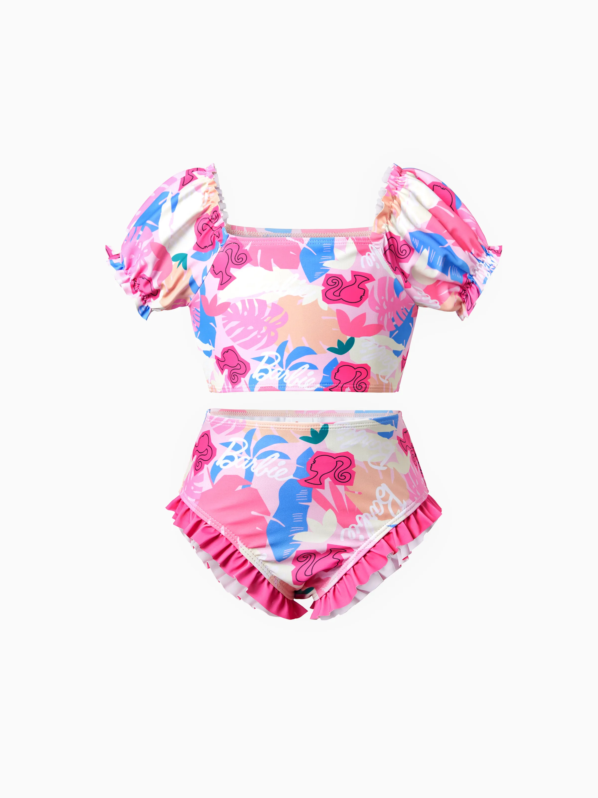 

Barbie Mommy and Me 2pcs Floral Allover Print Swimsuit