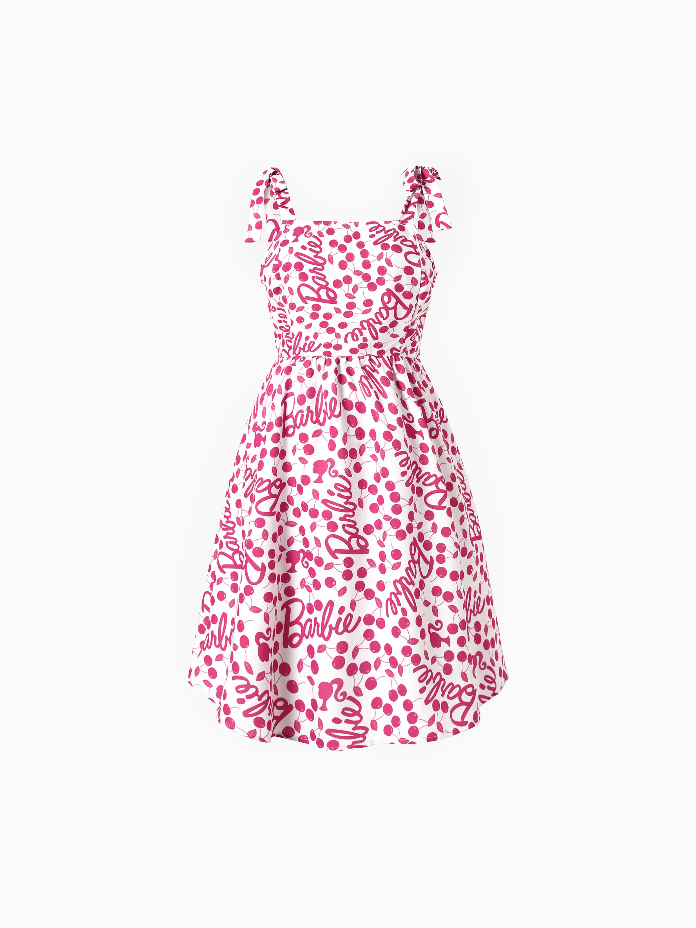 

Barbie Mommy and Me Fruit print Sling Tighten waist Dress