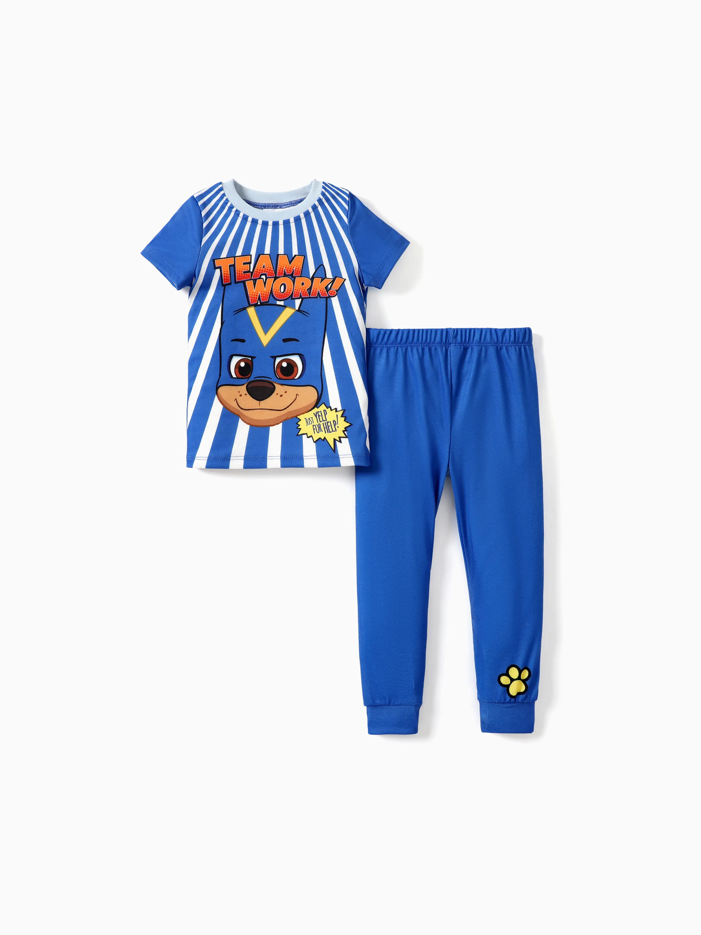 

PAW Patrol 2pcs Toddler Boys/Girls Chase/Skye/Rubble Character Print Snug-Fitting Pajamas Set