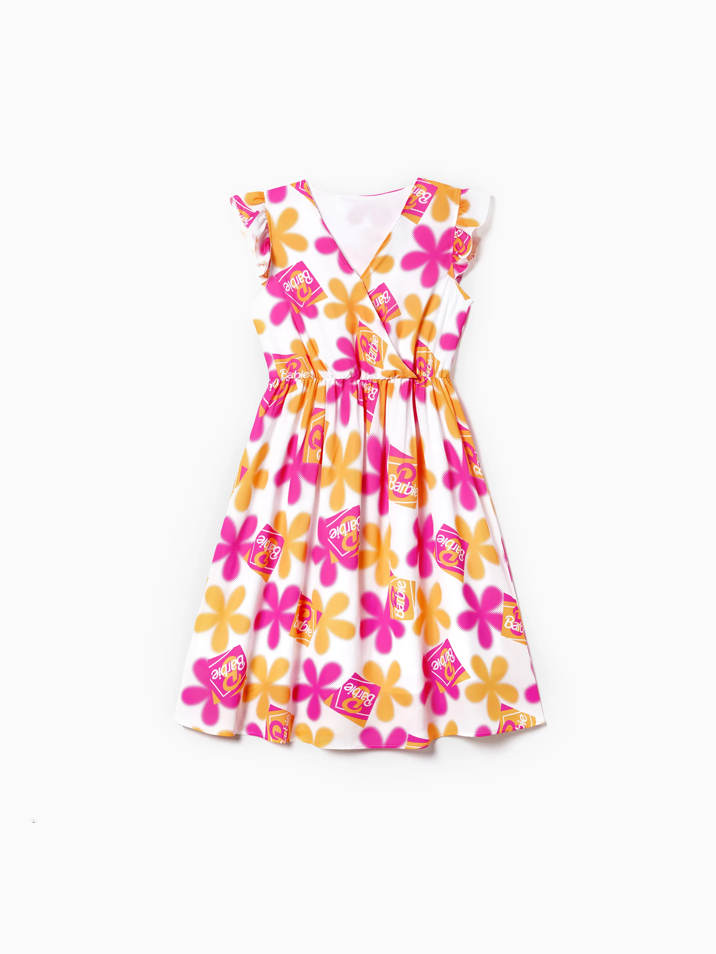 

Barbie Mommy and Me Allover Print Floral Dress