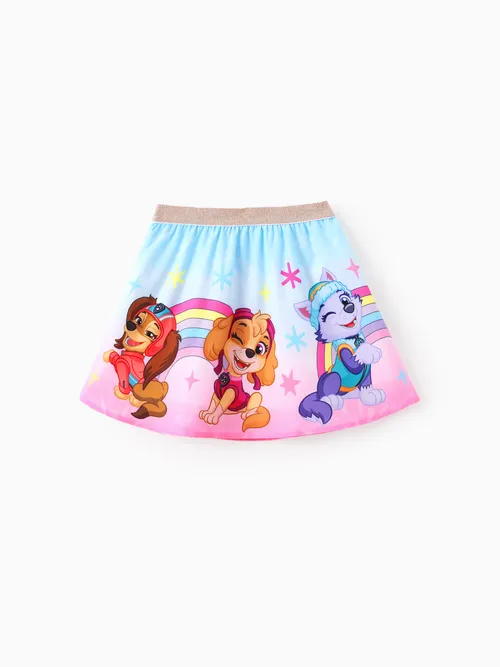 

PAW Patrol Toddler Girl 1pc Skye Everest And Liberty Stars print Gradient Skirt