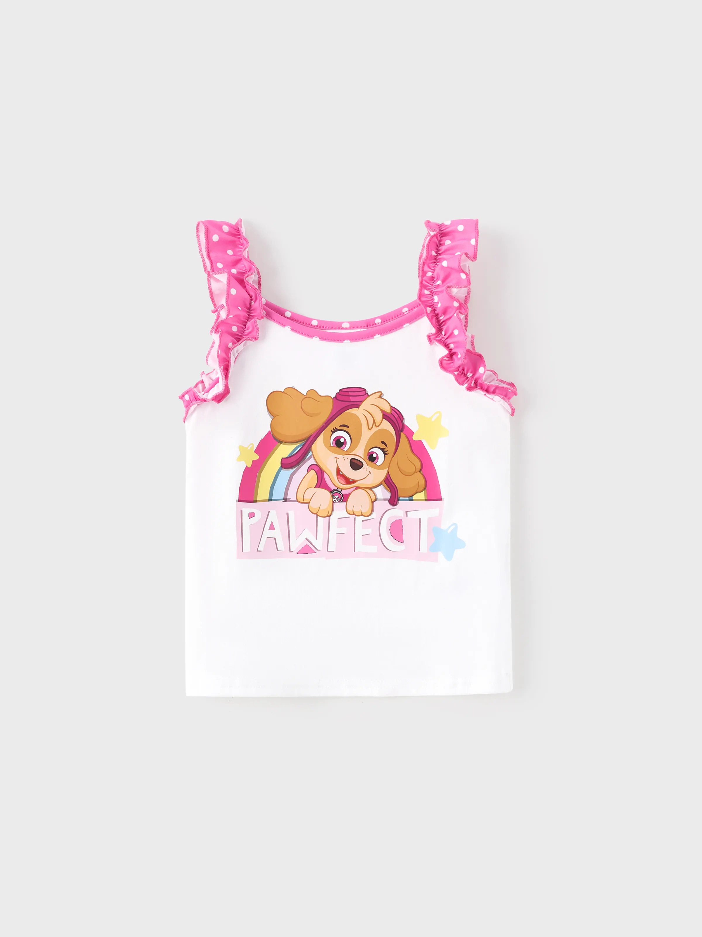 

PAW Patrol Toddler Girl 1pc Cotton Skye Ruffled Tank Top