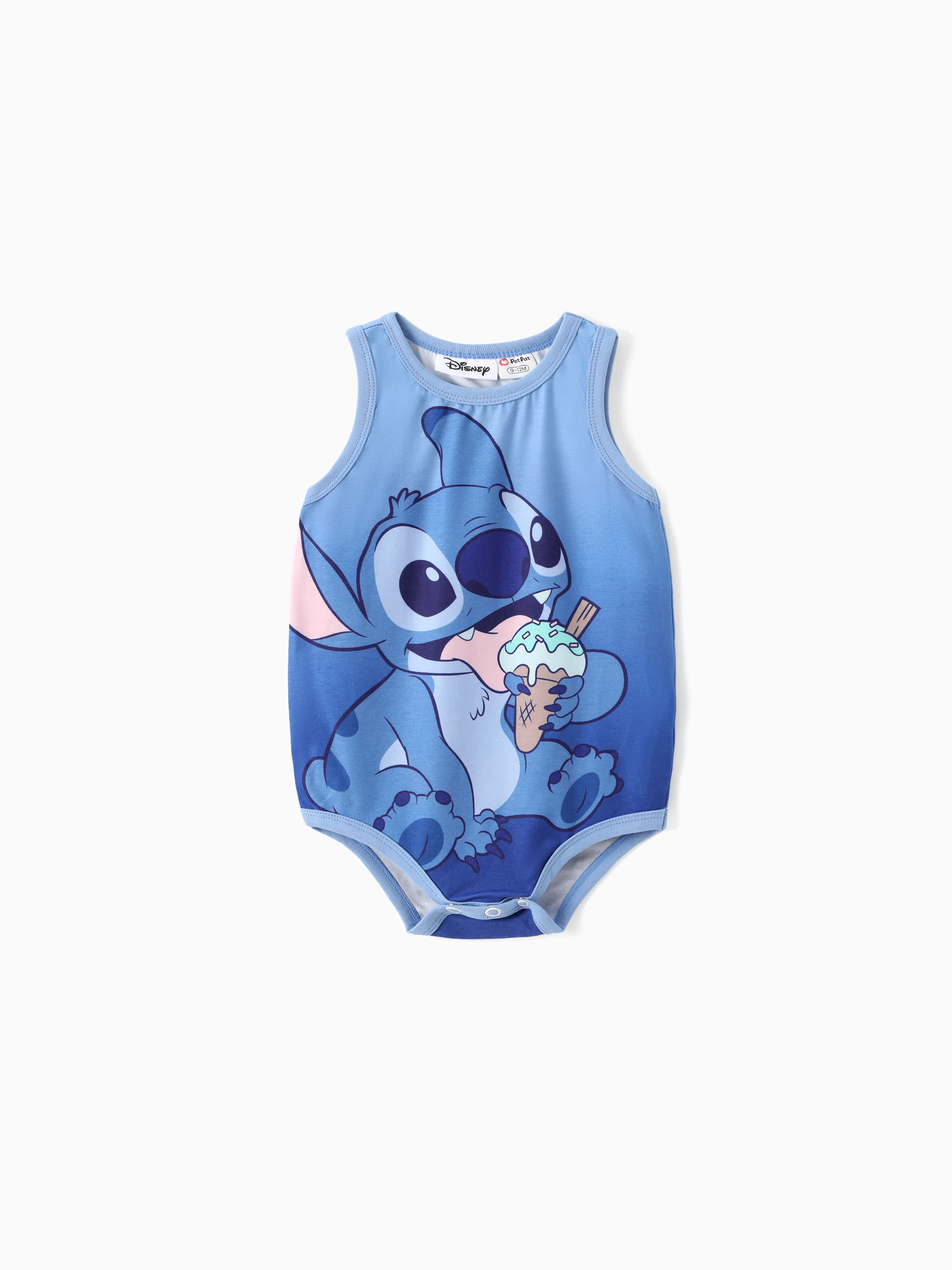 

Disney Stitch Family matching 1pc Floral Print Ruffled Cami Dress / Gradient Sunproof T-shirt / Naia™ Jumpsuit