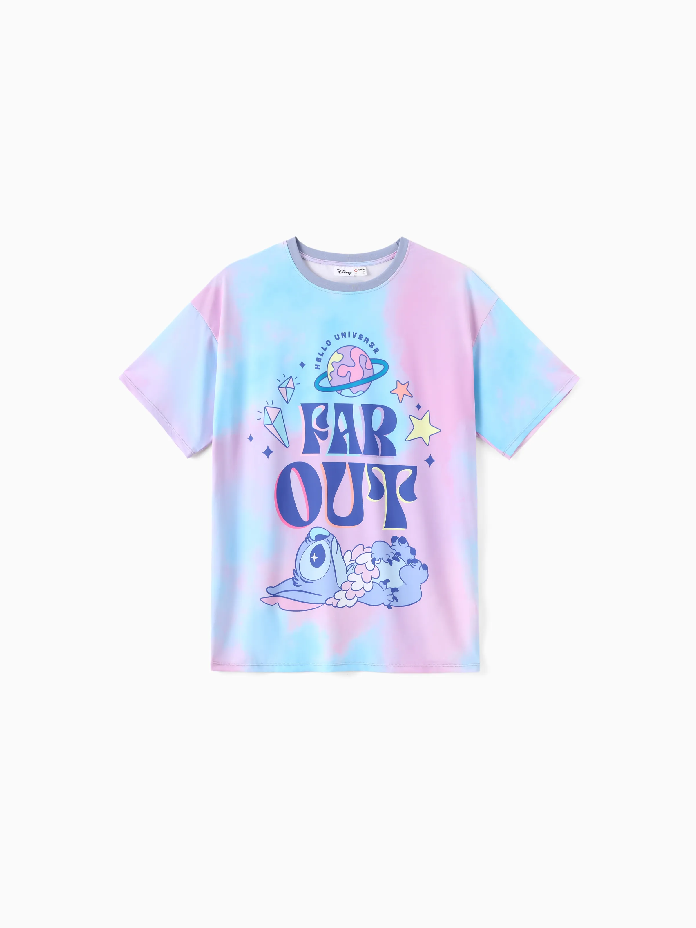 

Disney Stitch Family Matching 1pc Tie-Dyed Sporty Dress or T-shirt