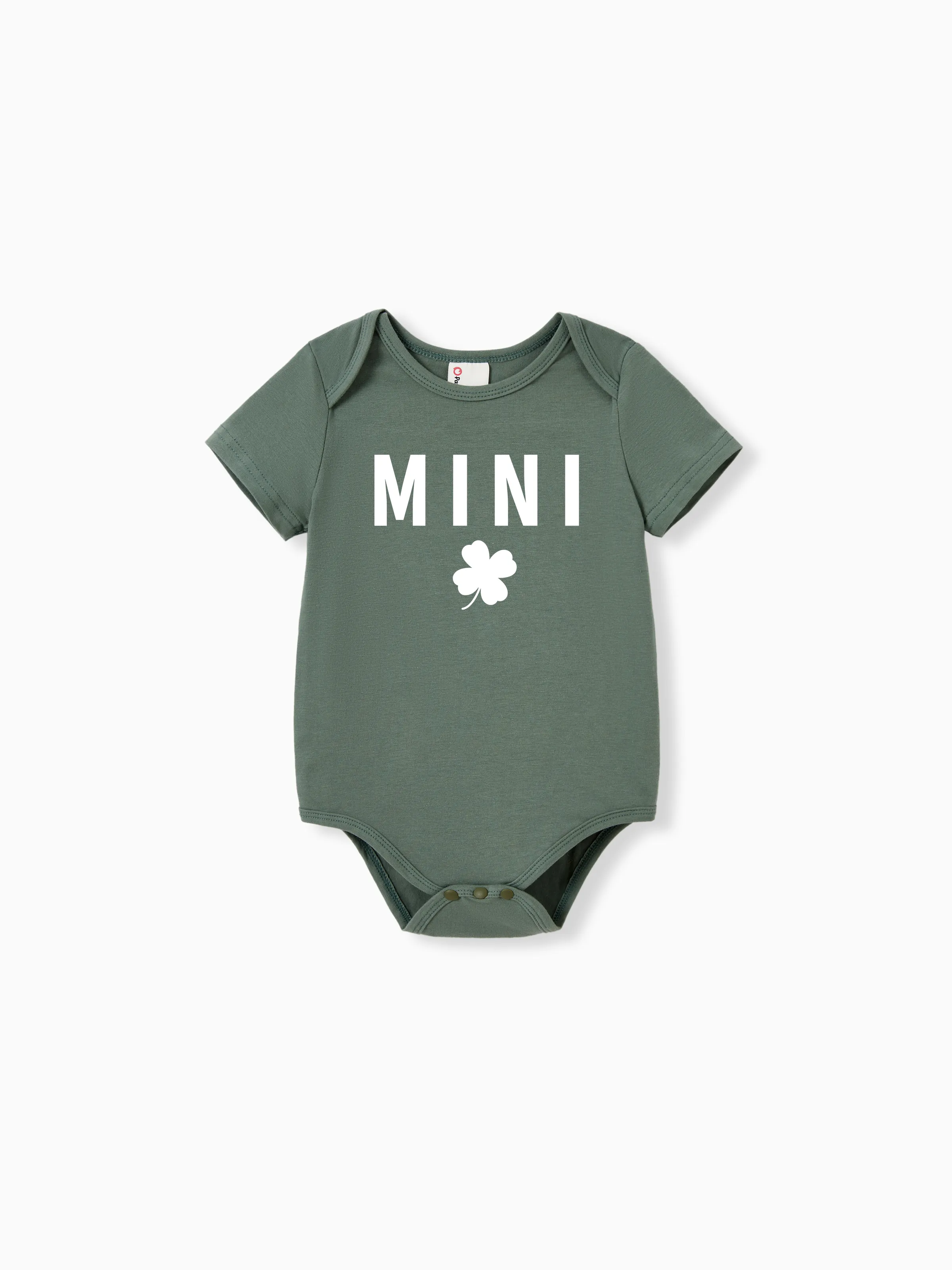 

St. Patrick's Matching Cotton Mommy and Me Green Body-con Dresses