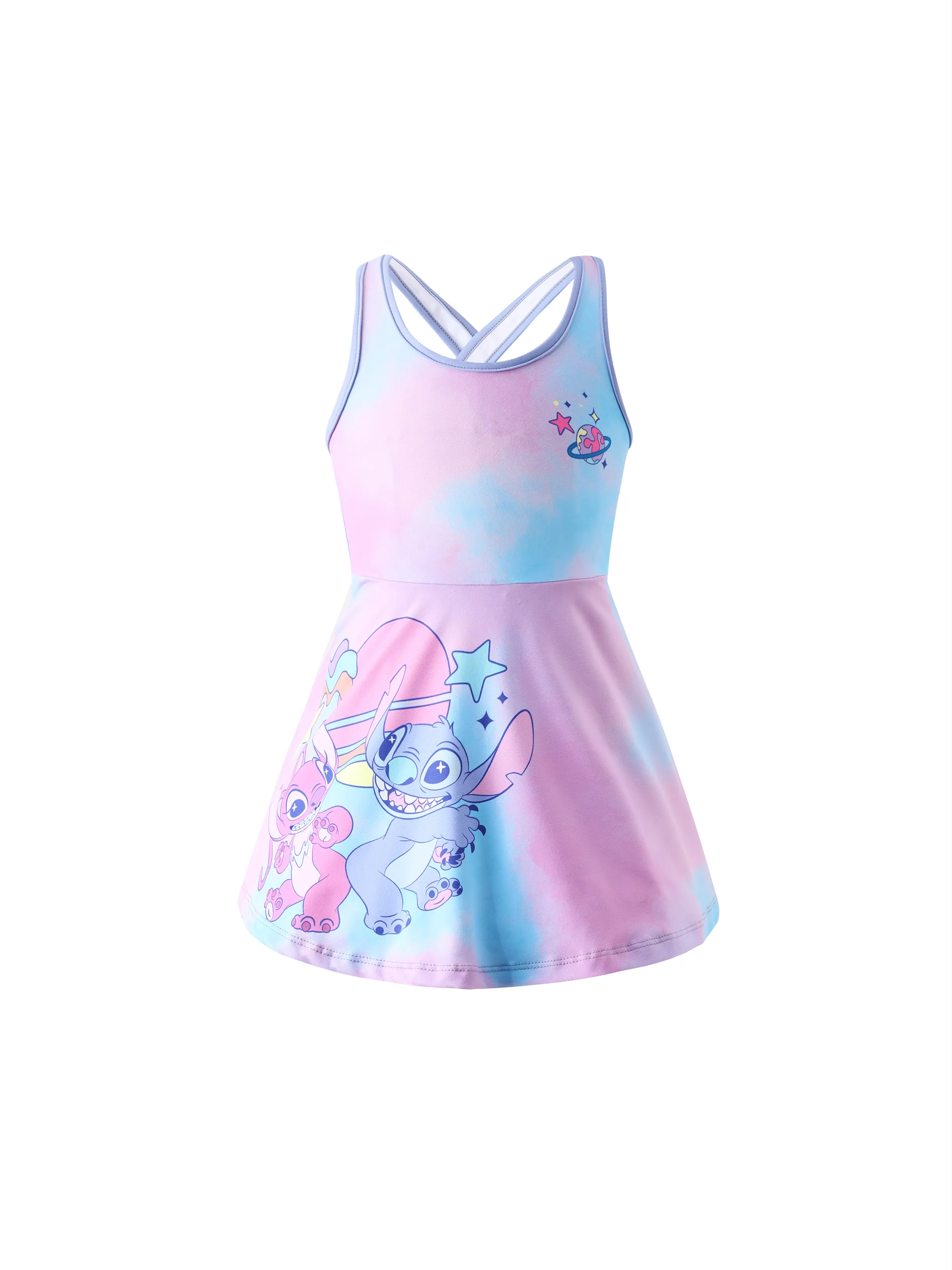 

Disney Stitch Family Matching 1pc Tie-Dyed Sporty Dress or T-shirt