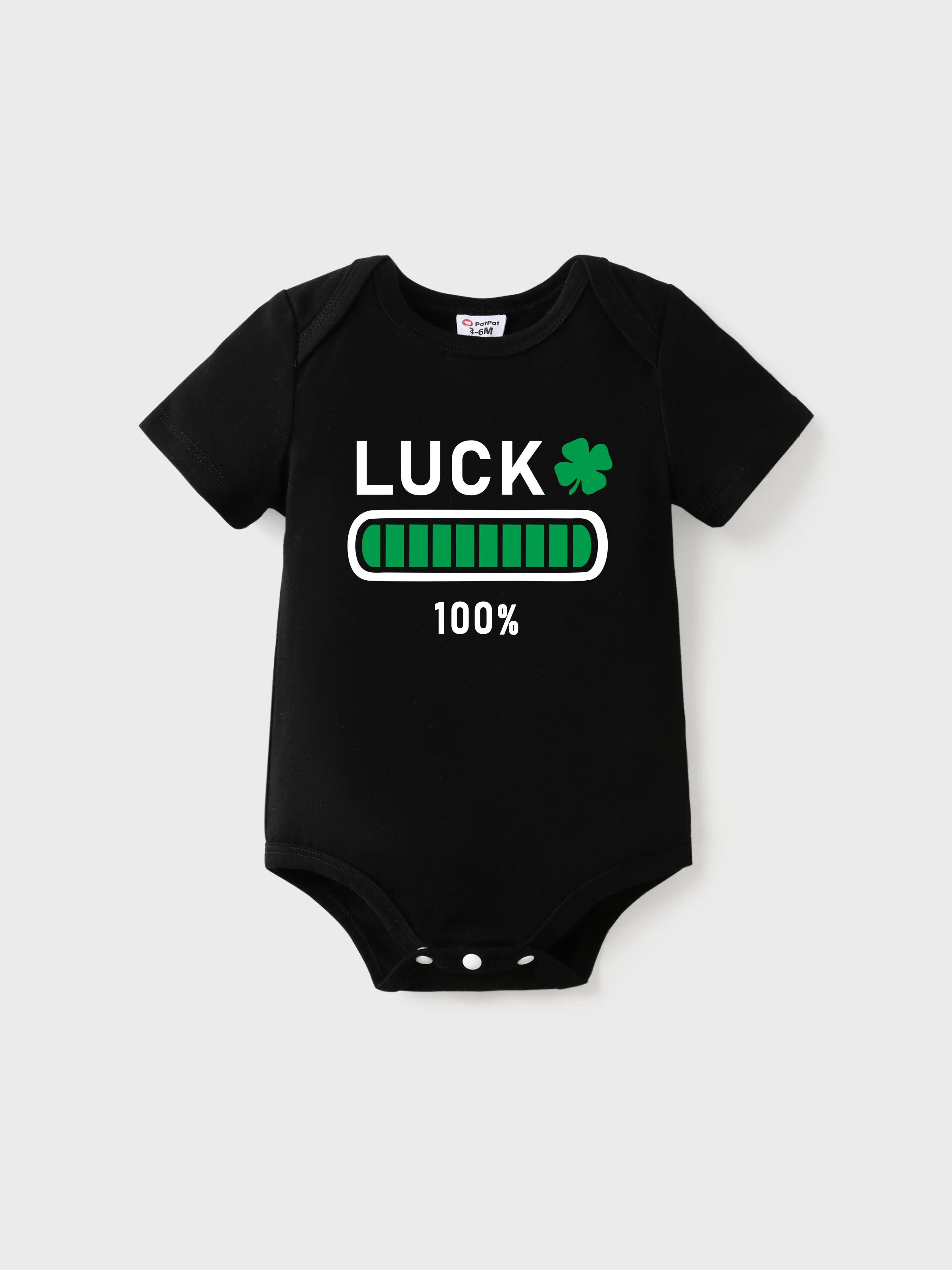 

St. Patrick's Day Family Matching Cotton Tee Short-sleeve Tops