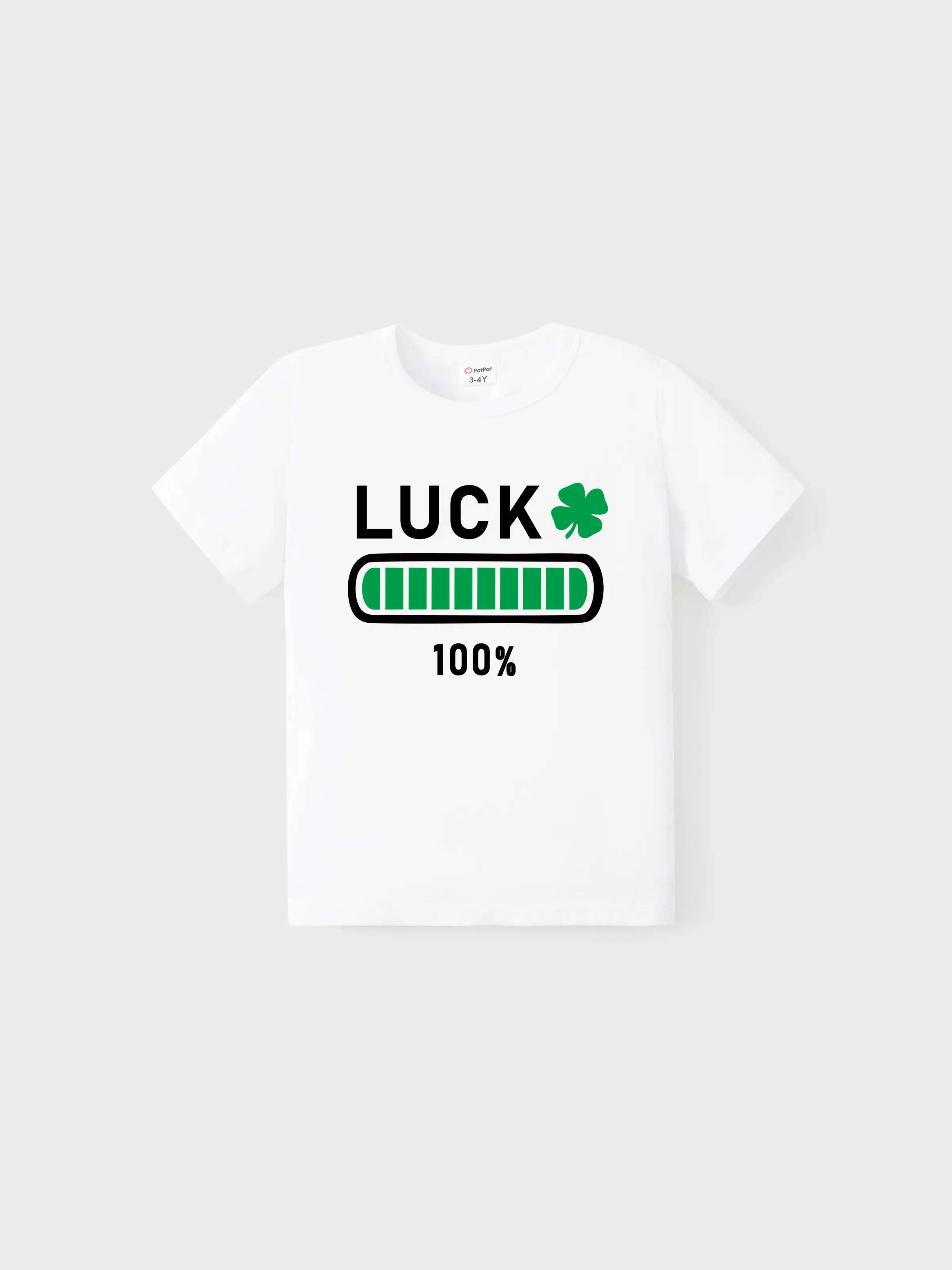 

St. Patrick's Day Family Matching Cotton Tee Short-sleeve Tops