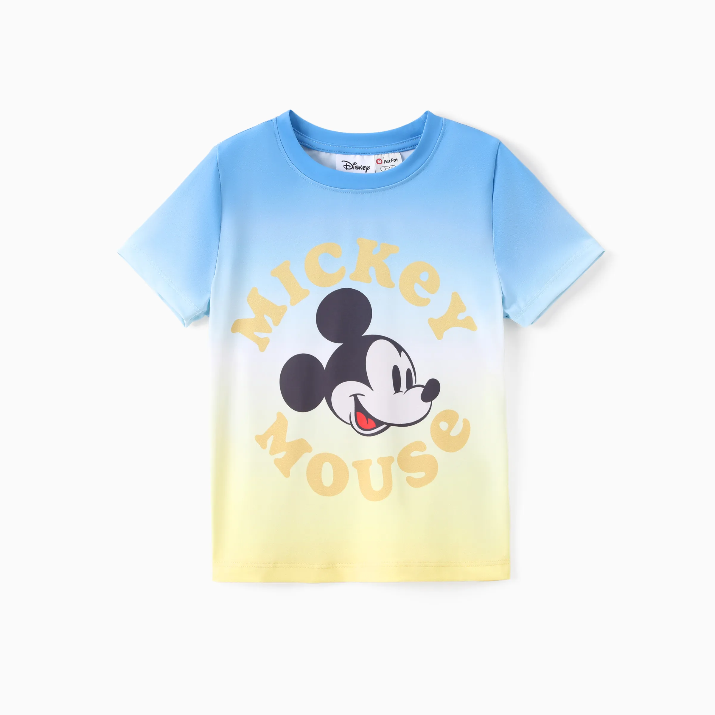 

Disney Mickey and Friends Family matching Mickey Mouse Allover Print Denim Dresse/Jumpsuit/T-shirt