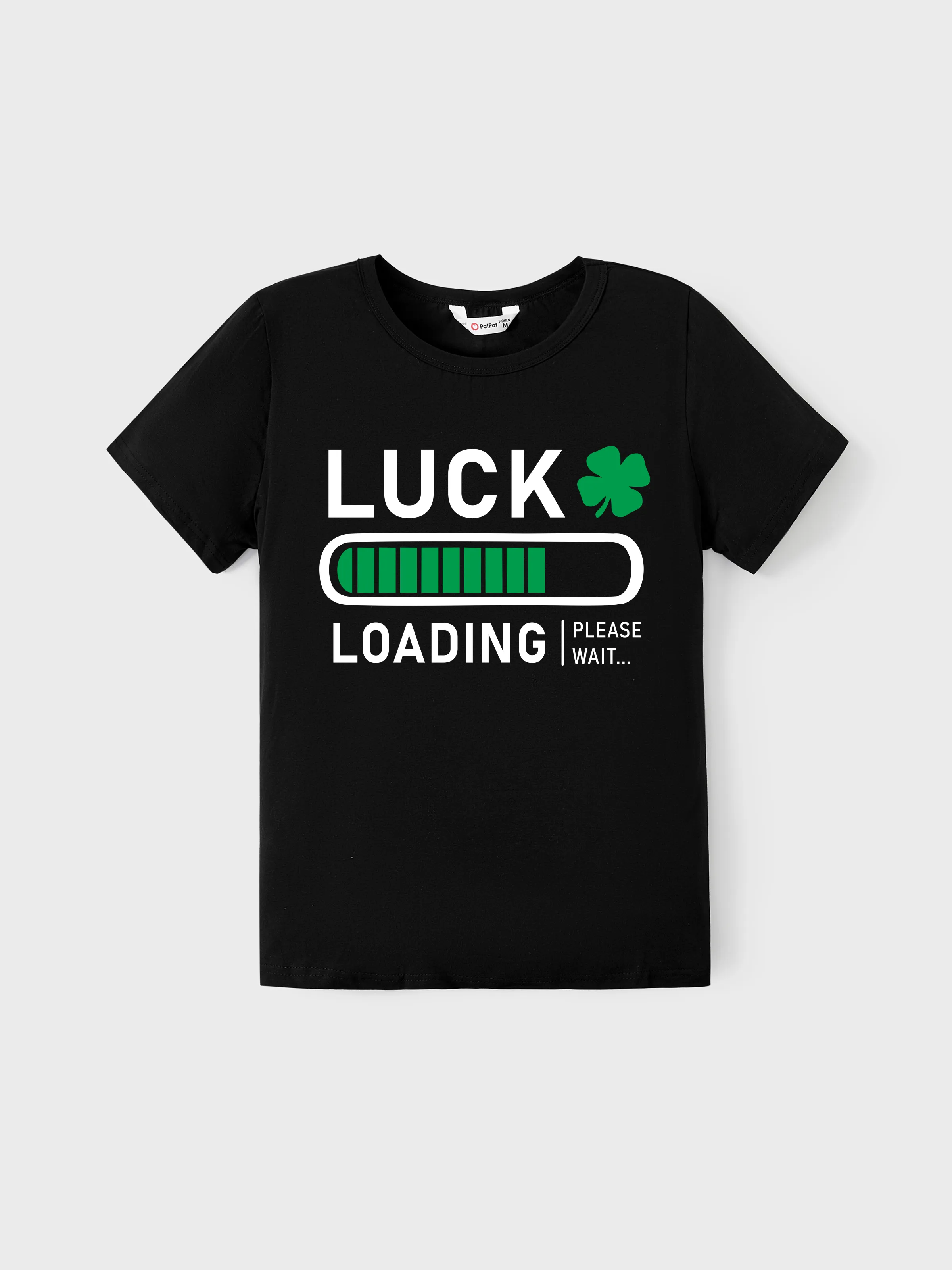 

St. Patrick's Day Family Matching Cotton Tee Short-sleeve Tops