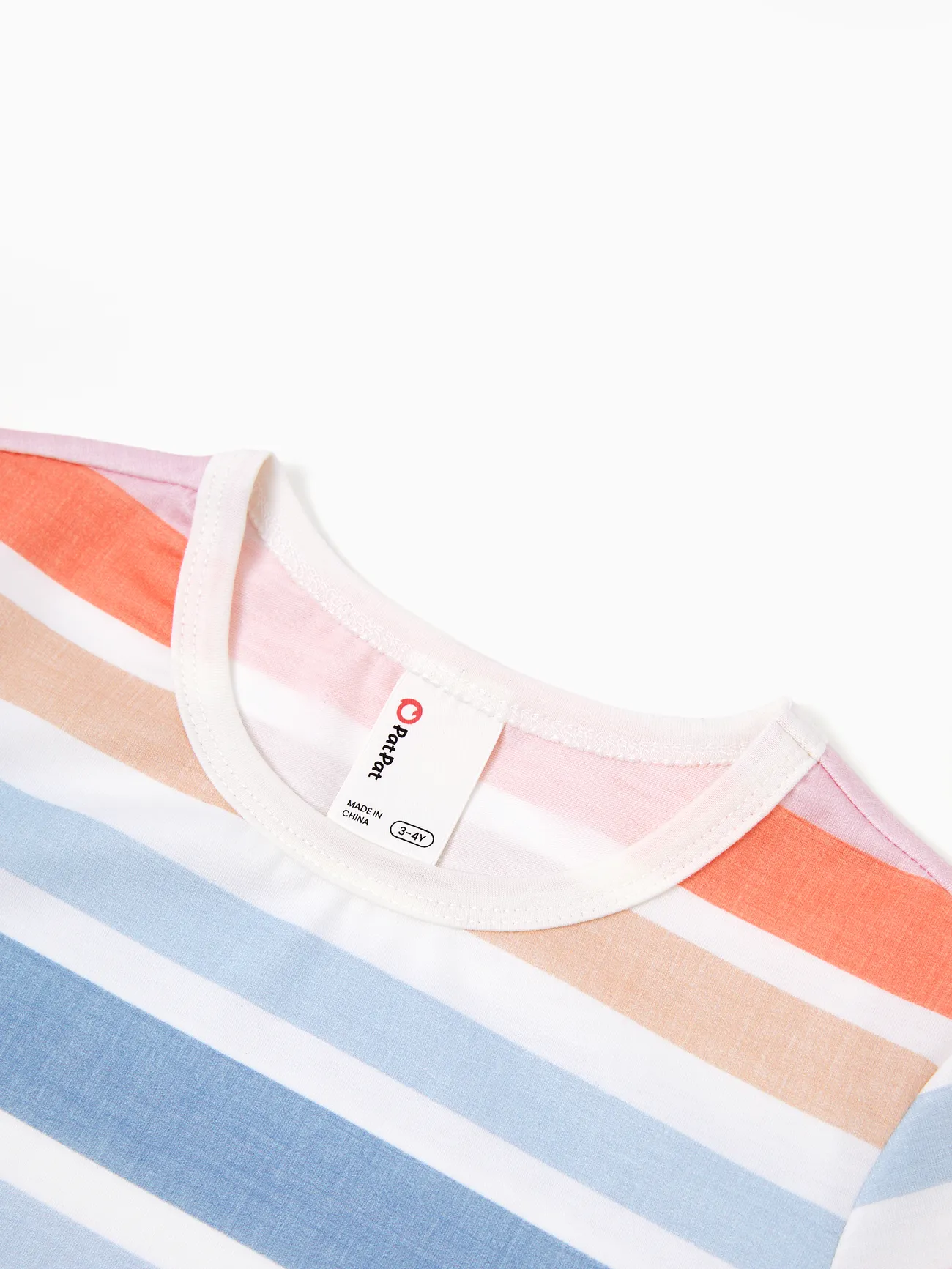 Boy - Matching Family Outfits - Blue Short-sleeve Tee or Colorful Stripe Camisole Dress for Cruise/Resort/Casual - Multi-color - image 21