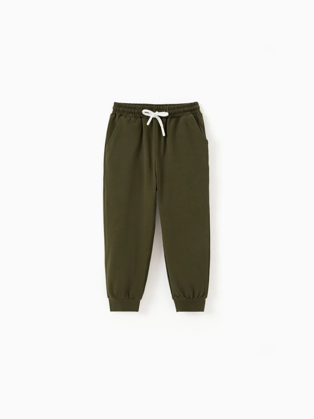 Toddler Boy/Girl Casual Cotton Elasticized Pocket Pants