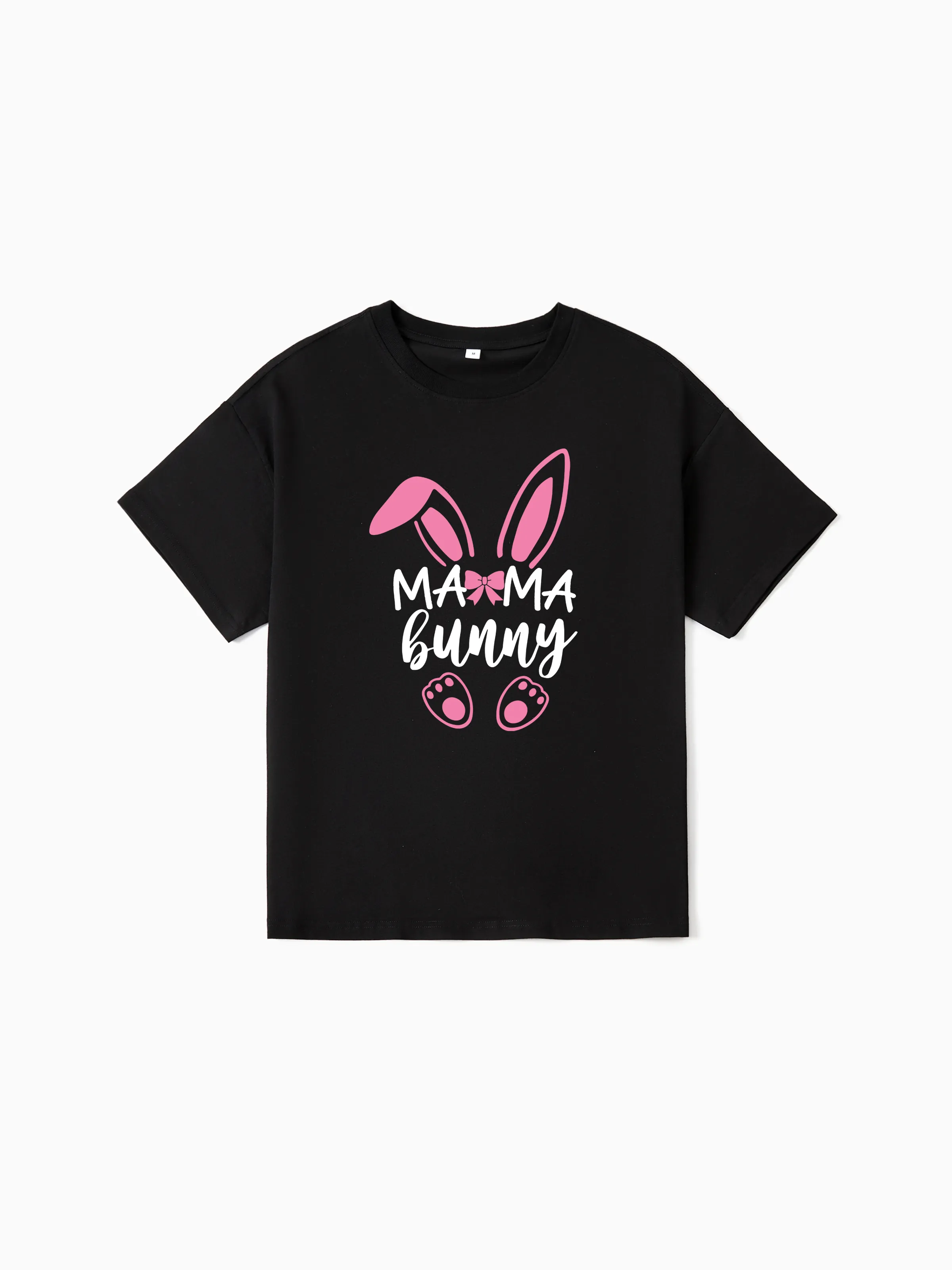 

Easter Family Matching Cotton Tee Letter Rabbit Short-sleeve Top