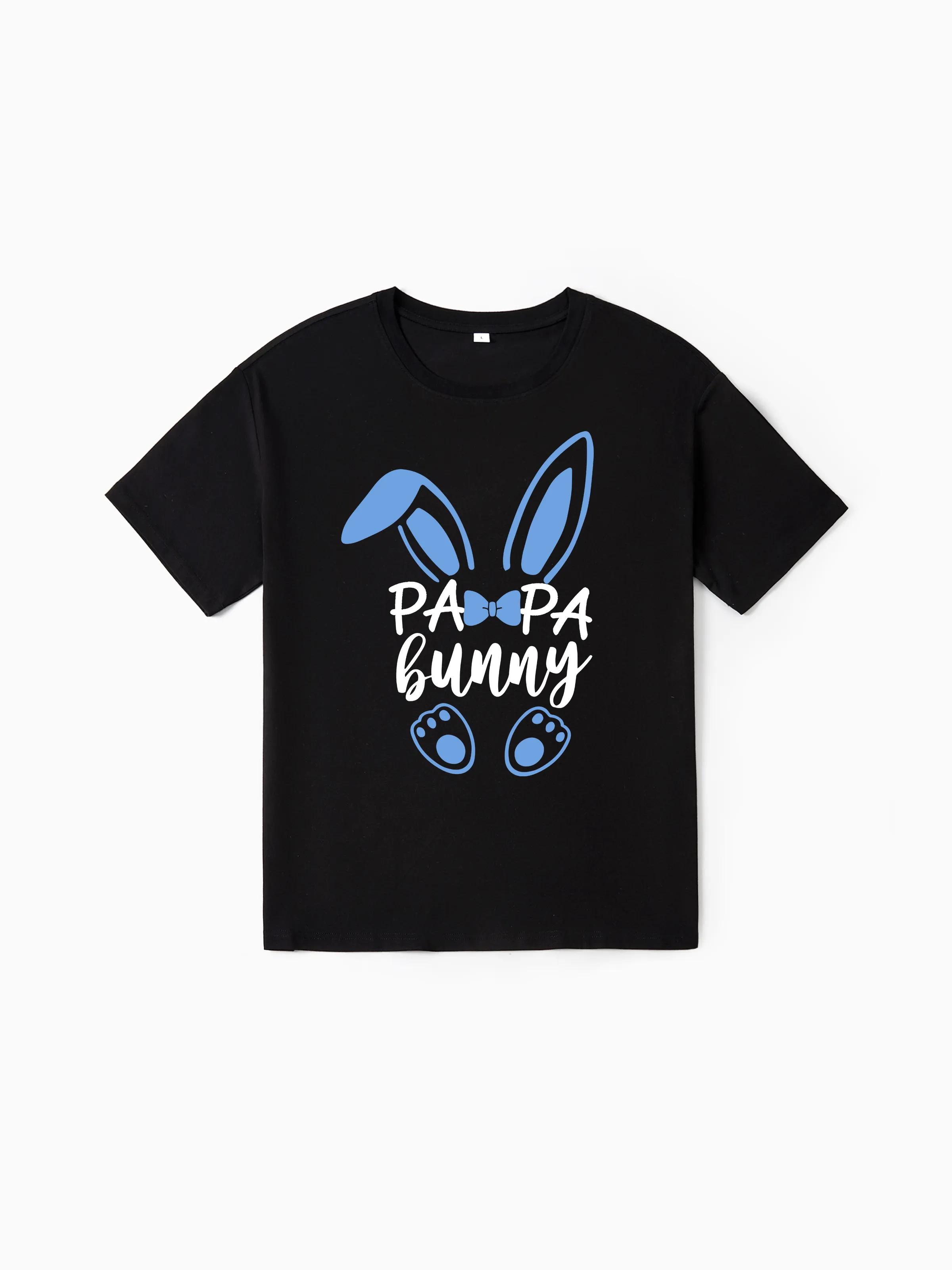 

Easter Family Matching Cotton Tee Letter Rabbit Short-sleeve Top