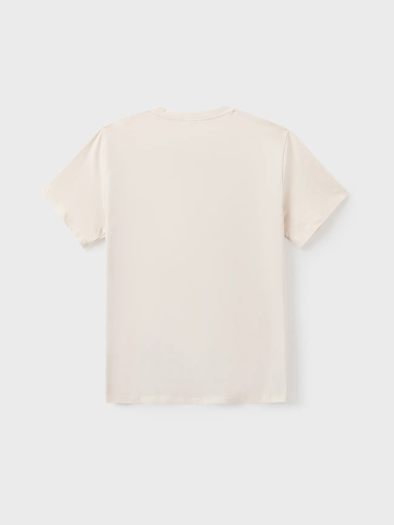 Men - Family Matching Colorblock Cotton Tee or Flora Print Strap Body-con Dress or Mesh Splicing Dress - Khaki - image 23