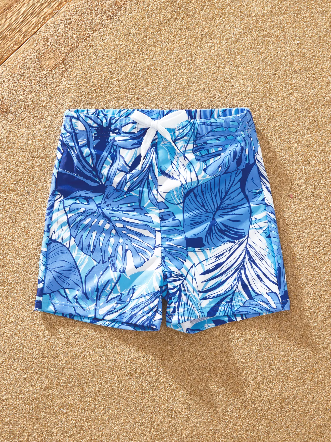 Boy - Matching Swimsuits for Couple and Family - Blue Two-Piece Swimsuit - Blue - image 14