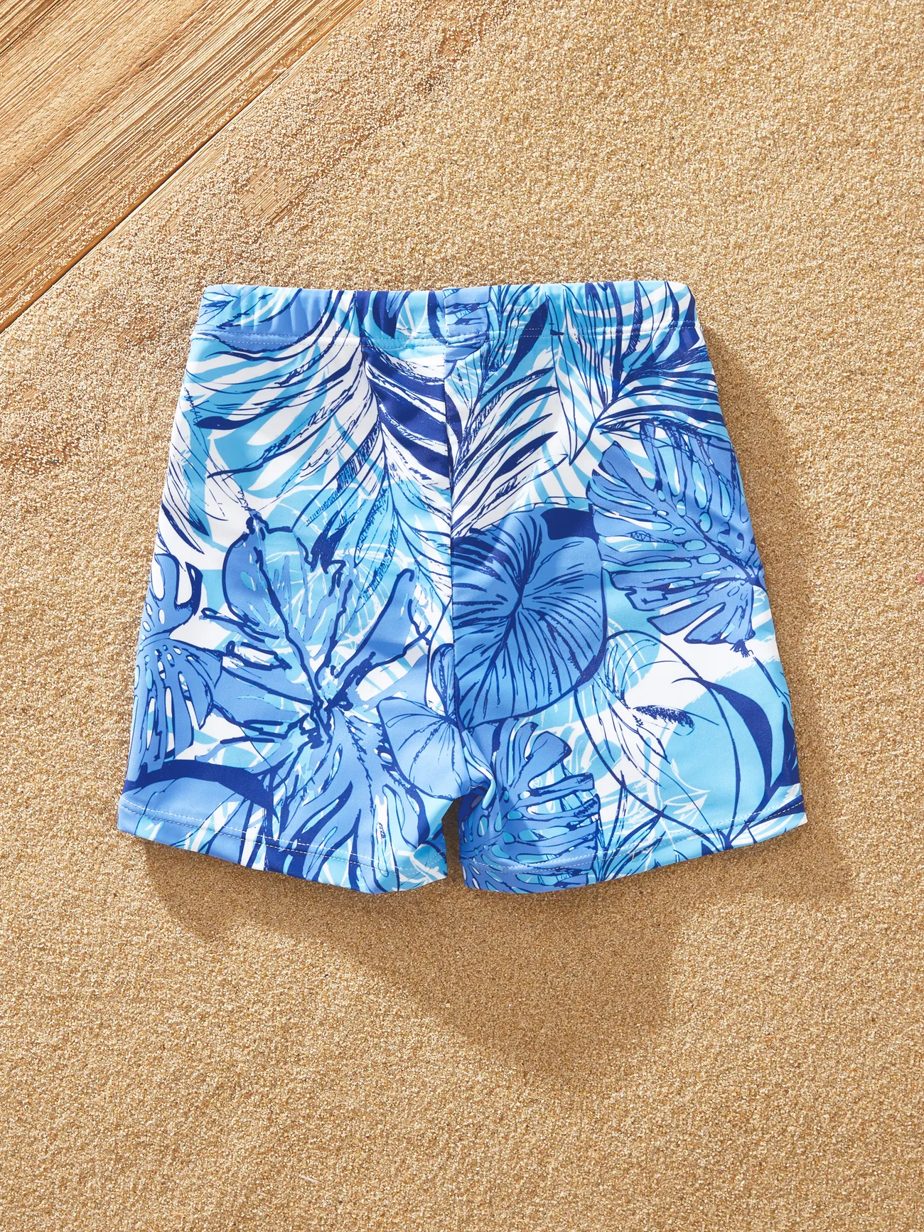 Boy - Matching Swimsuits for Couple and Family - Blue Two-Piece Swimsuit - Blue - image 15