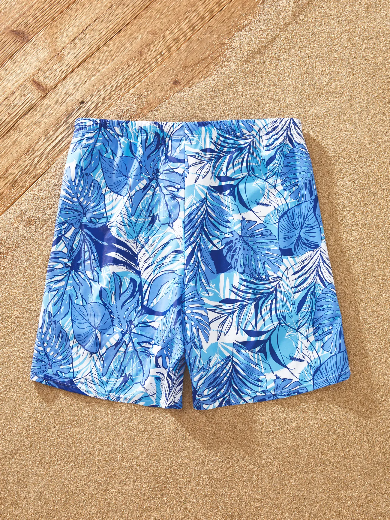 Men - Matching Swimsuits for Couple and Family - Blue Two-Piece Swimsuit - Blue - image 19