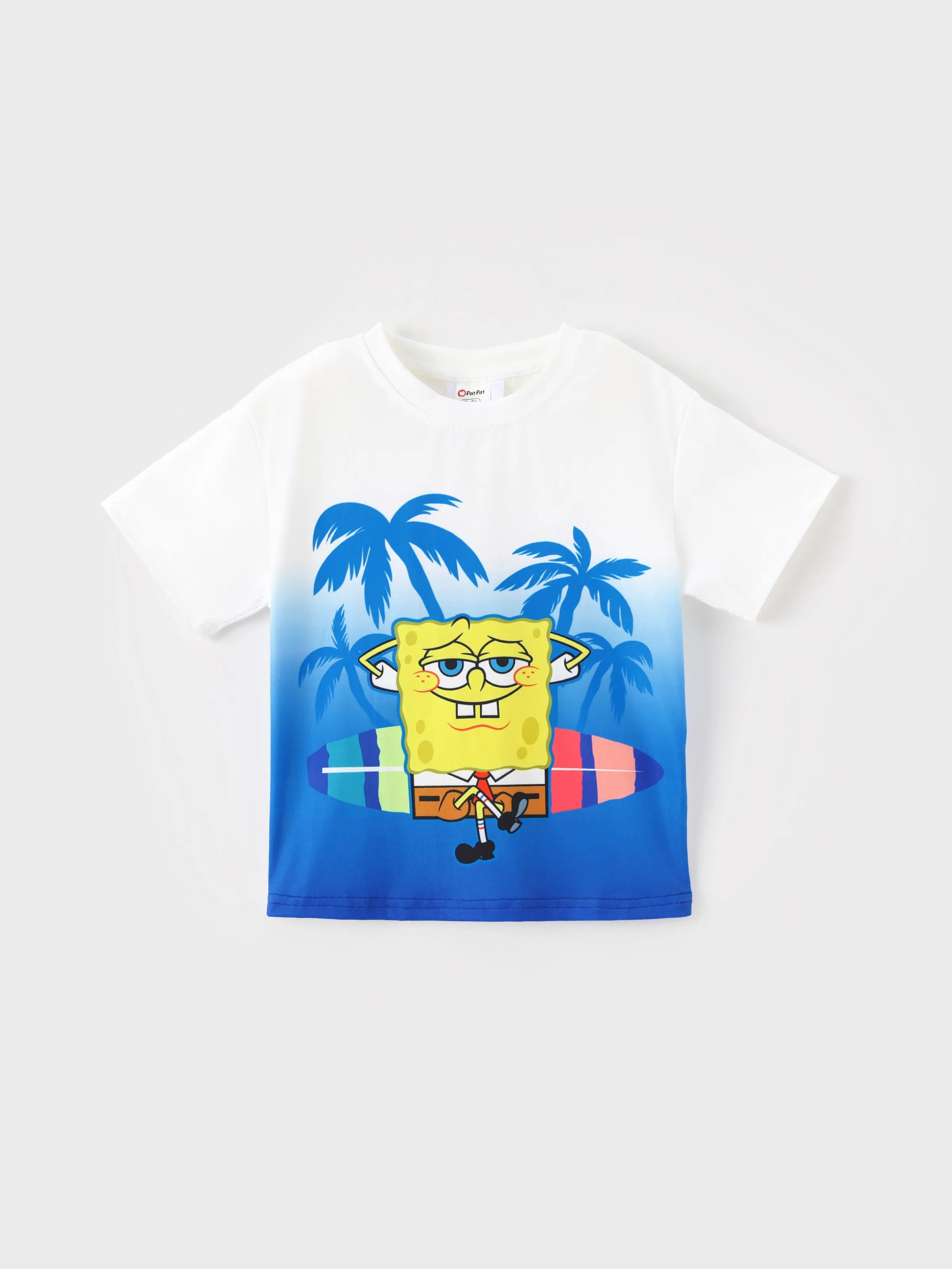 

SpongeBob SquarePants Family matching 1pc Character Pineapple Coconut Tree Print Cami Dress/T-shirt/Jumpsuit