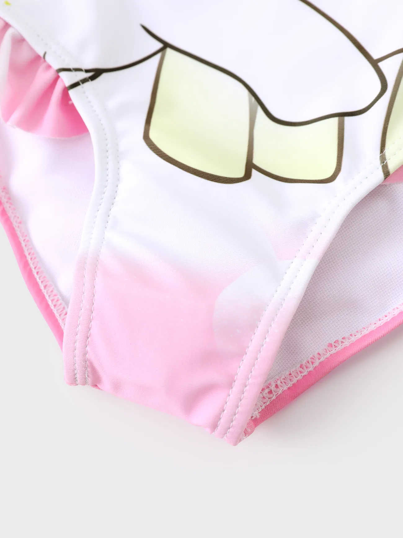 Pink - My Little Pony Toddler/Kid Girl 1pc Character Gradient Print Ruffle-hem One-piece UPF 50+ Swimsuit - image 7