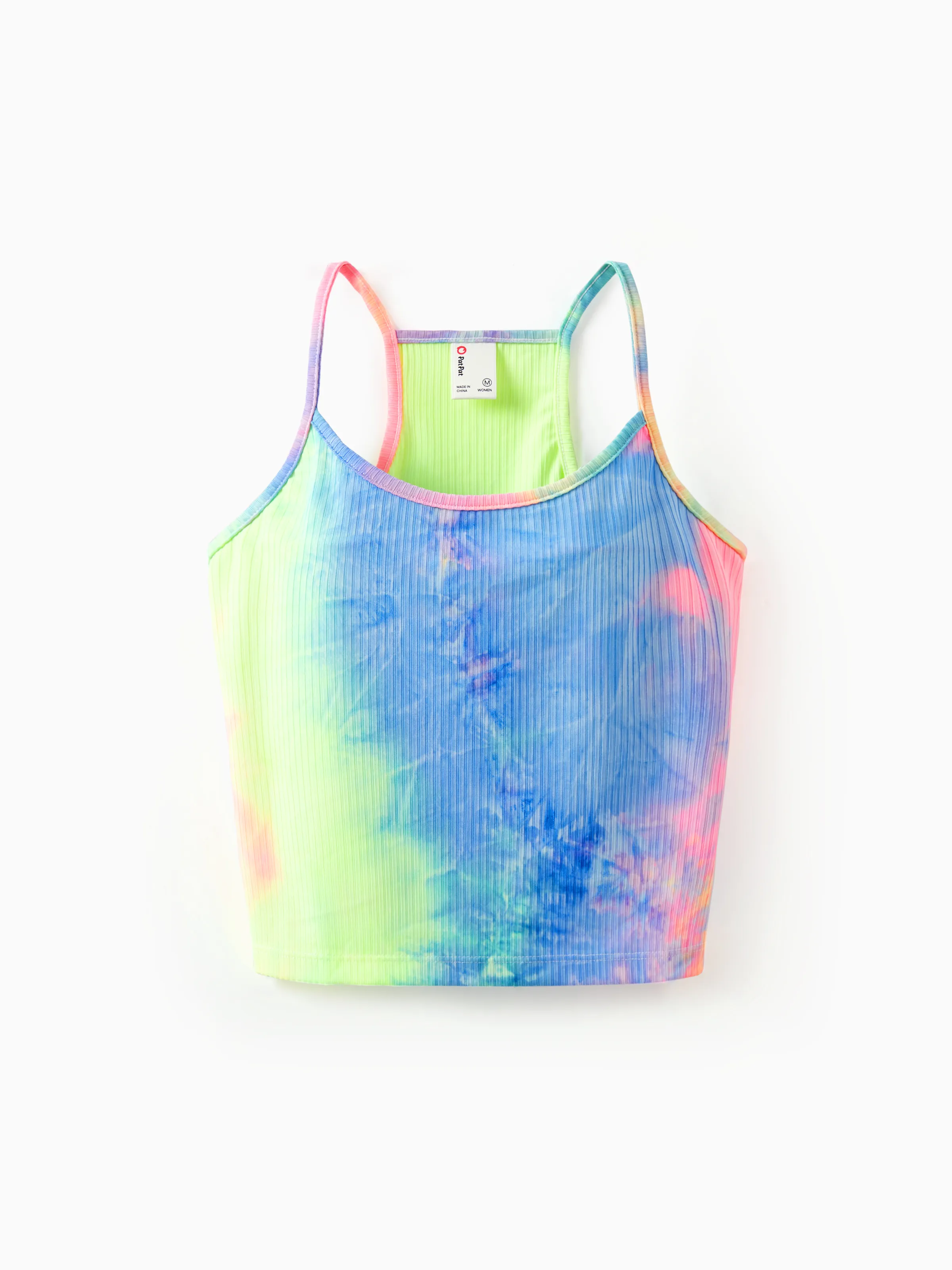 

Family Matching Tie-Dye Ribbed Camisole Tank Top for Mommy and Me