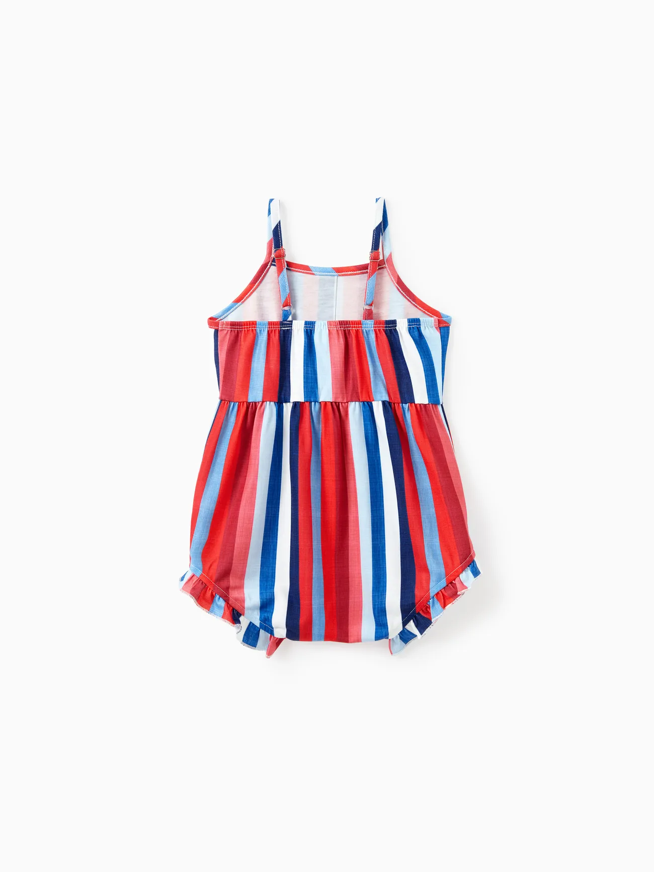Baby Girl - Family Matching Casual Cotton T-shirt or Belted Stripe Dress Set - Multi-color - image 13